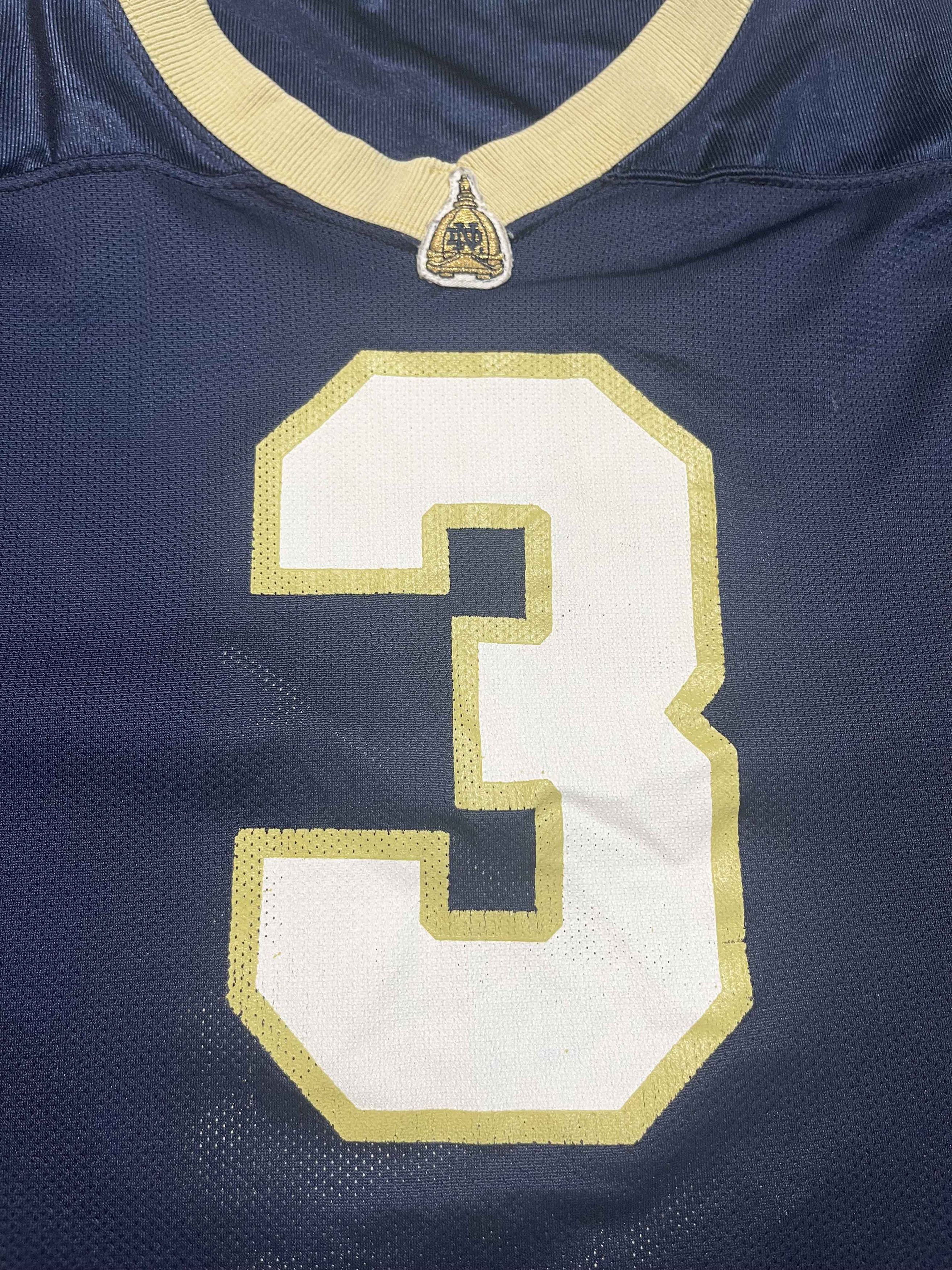 Champion Vintage Champion Notre Dame Fighting Irish #3 Jersey Size US M / EU 48-50 / 2 - 2 Thumbnail