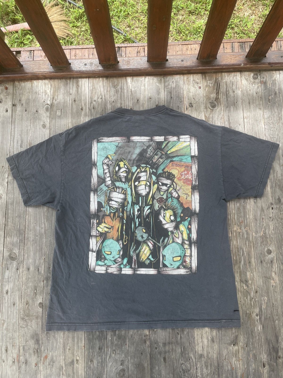 Band Tees Vintage 00’ Band Korn Nu Metal Giant Tag Size US XL / EU 56 / 4 - 7 Thumbnail