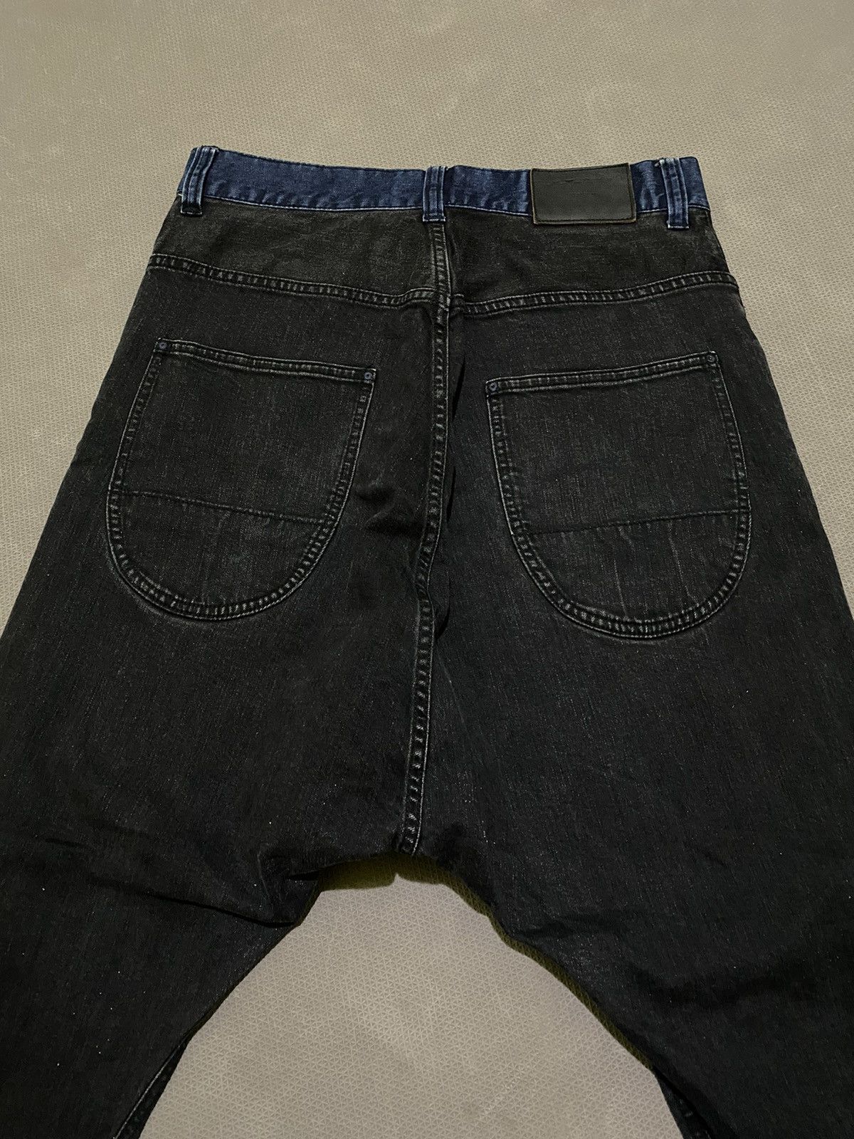 Issey Miyake × Japanese Brand × Tsumori Chisato Tsumori chisato issey miyake denim drop crotch Size 30" / US 8 / IT 44 - 3 Thumbnail