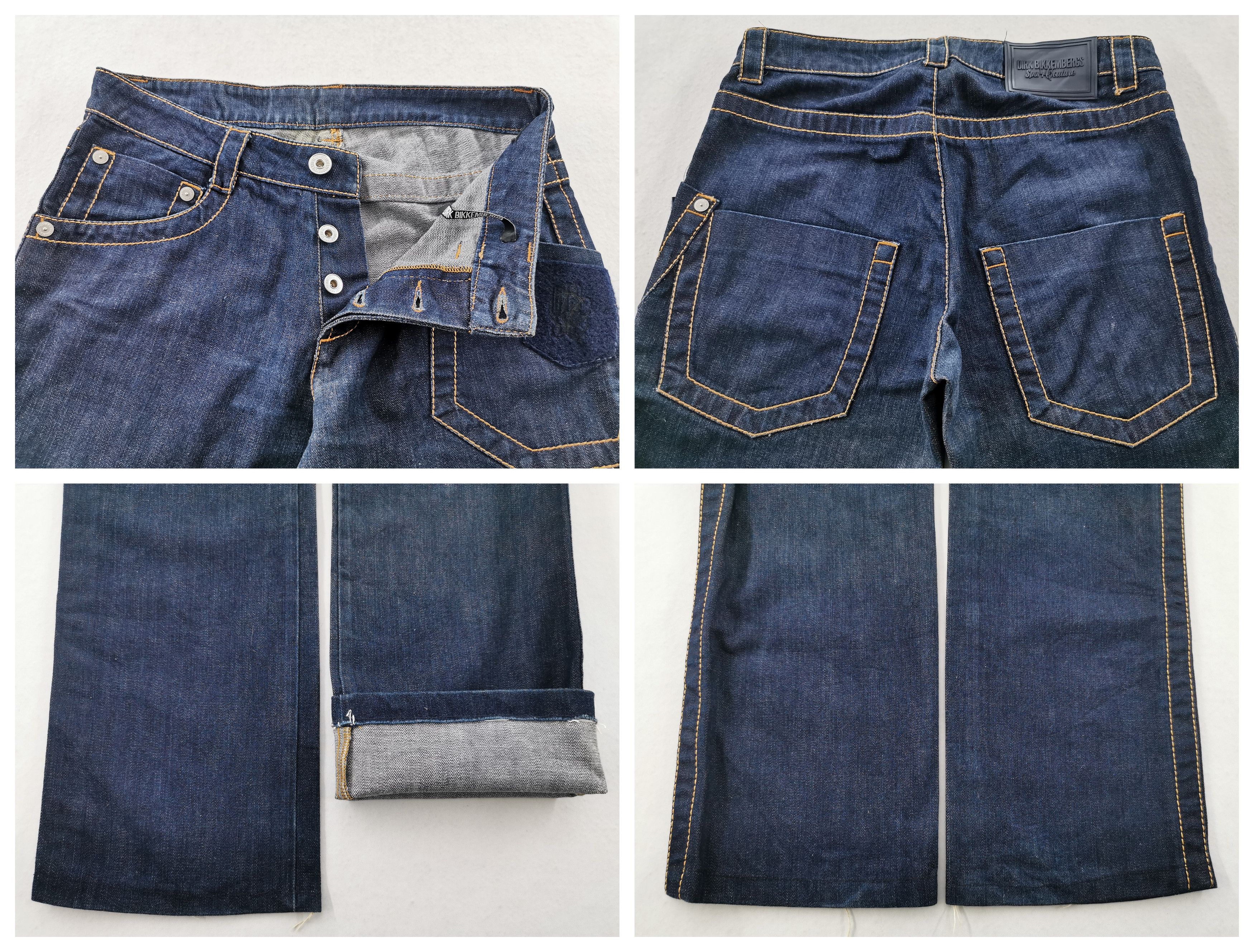 Dirk Bikkembergs Vintage Dirk Bikkembergs Bootcut Denim Jeans Size 33 Size US 33 - 7 Thumbnail
