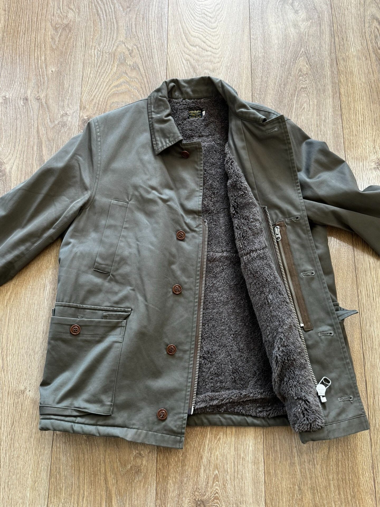 GOODENOUGH GoodOl Fleece Lined Zip Jacket Size US M / EU 48-50 / 2 - 1 Thumbnail