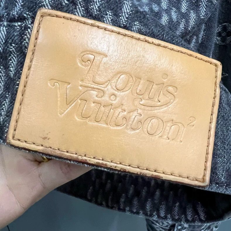 Louis Vuitton Louis Vuitton Old print patchwork denim jacket 2501-Nextarr Size US L / EU 52-54 / 3 - 3 Thumbnail