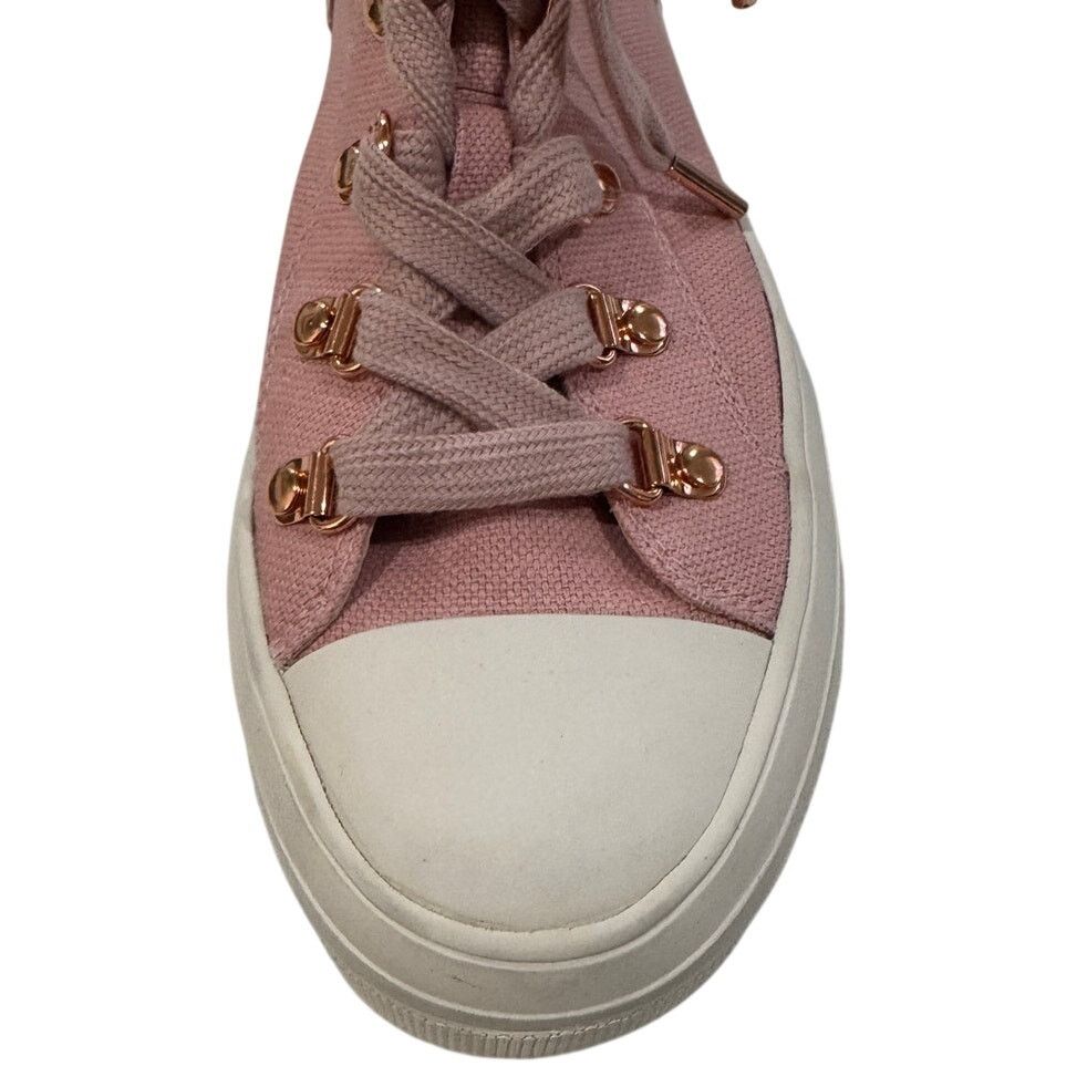 Michael Kors *DS25 MICHAEL KORS Women's High Top Sneakers Pink Size 6 Size US 6 / IT 36 - 5 Thumbnail