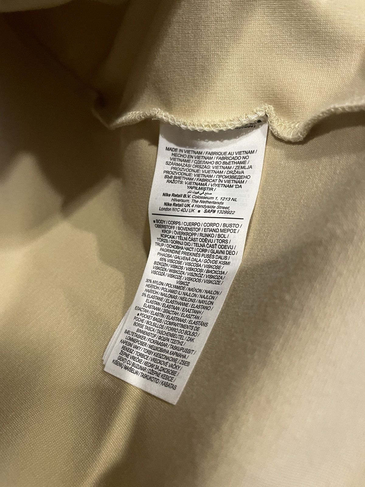 Nike 🔥SWAE LEE’S PERSONAL NIKE TECH FLEECE YELLOW Size US S / EU 44-46 / 1 - 9 Thumbnail