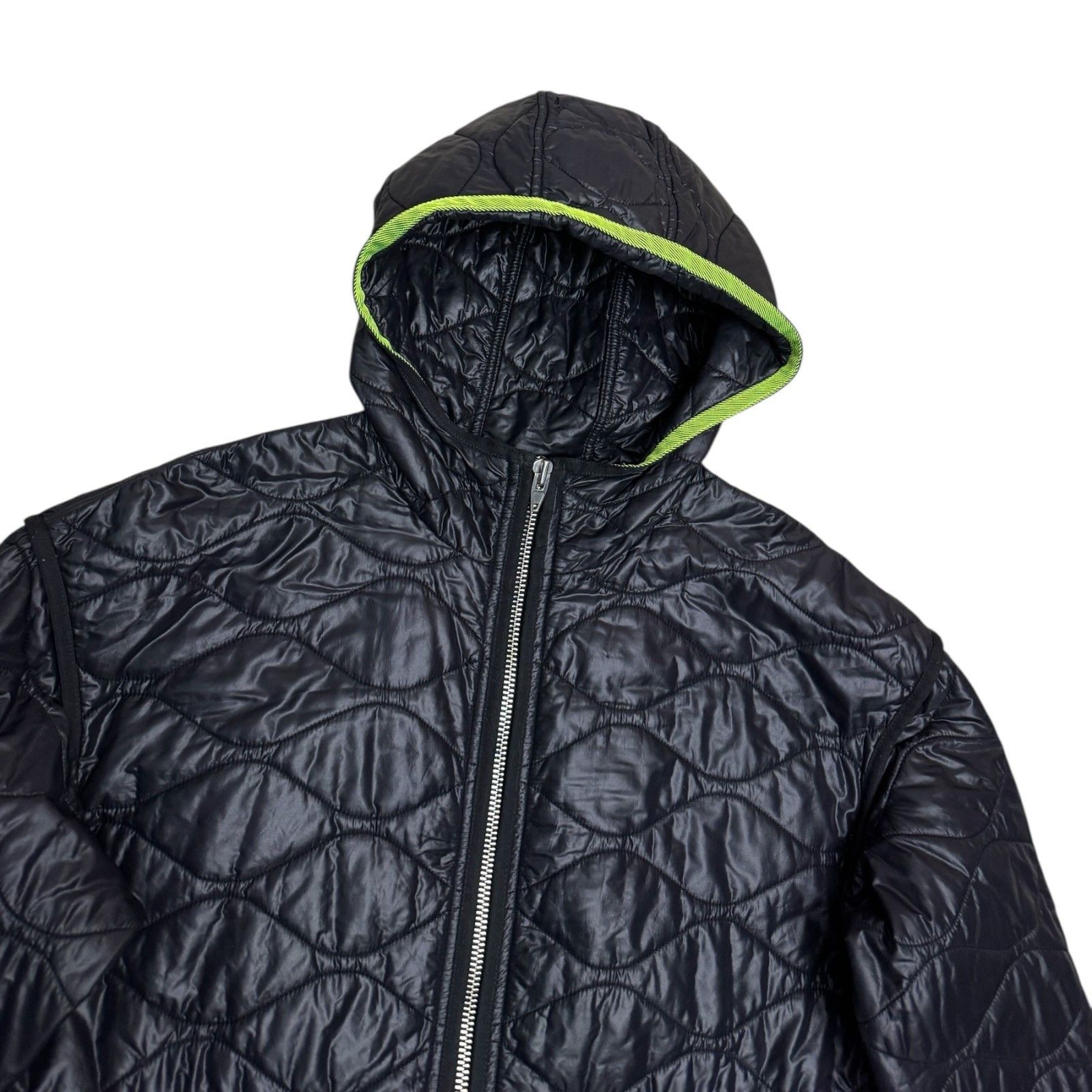 T by Alexander Wang T ALEXANDER WANG Designer Black Puffer Jacket Coat Small Size S / US 4 / IT 40 - 7 Thumbnail