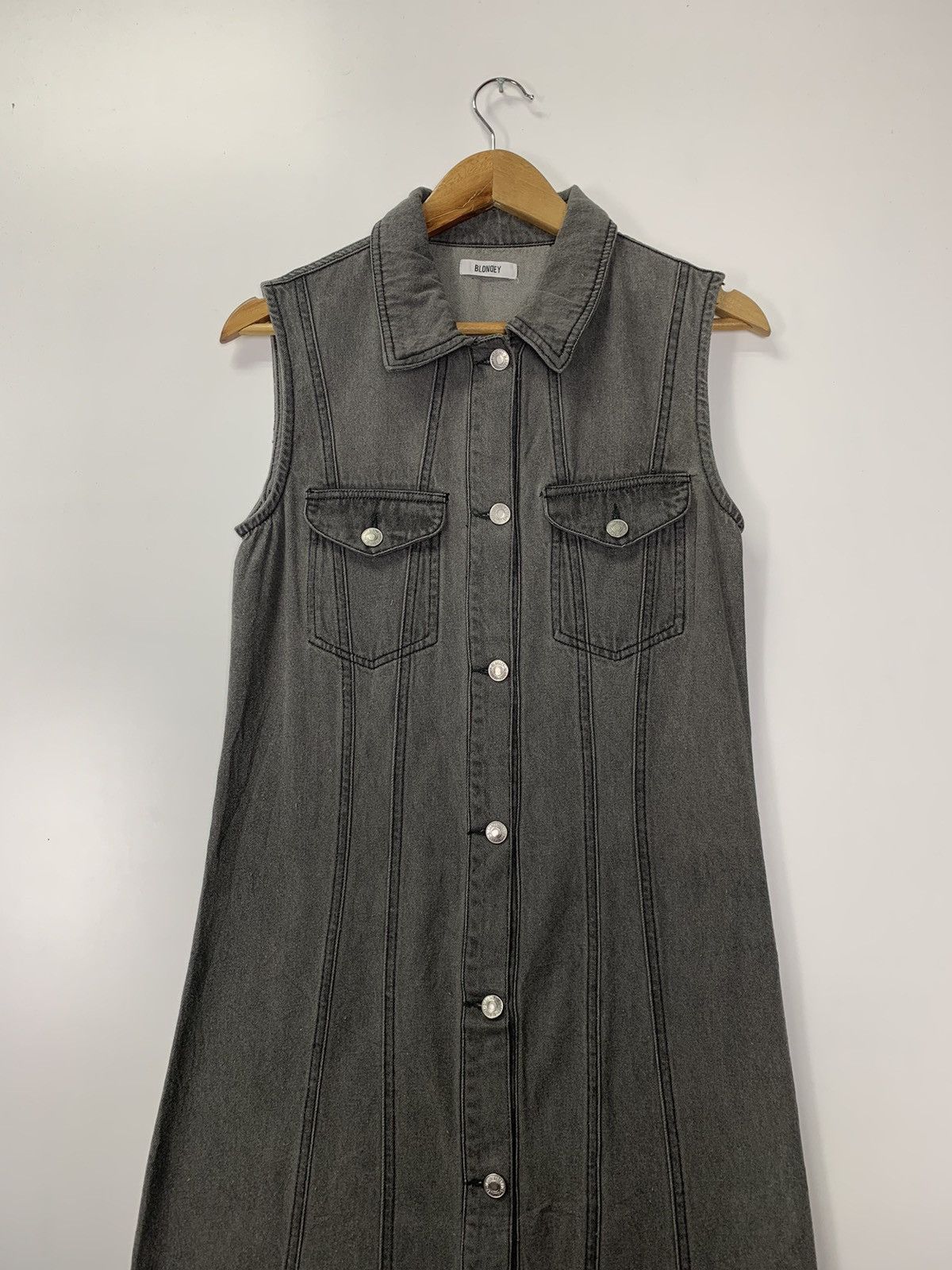 Japanese Brand Blondey Denim Jacket for Women’s Size M / US 6-8 / IT 42-44 - 2 Thumbnail