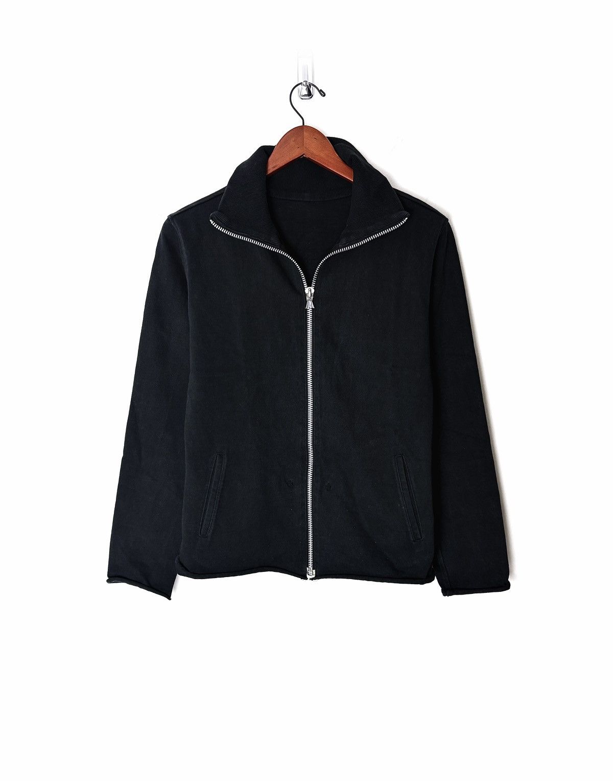 EYEFUNNY Eyefunny .925 Silver Black Cotton Zip Jacket Size US S / EU 44-46 / 1 - 1 Thumbnail