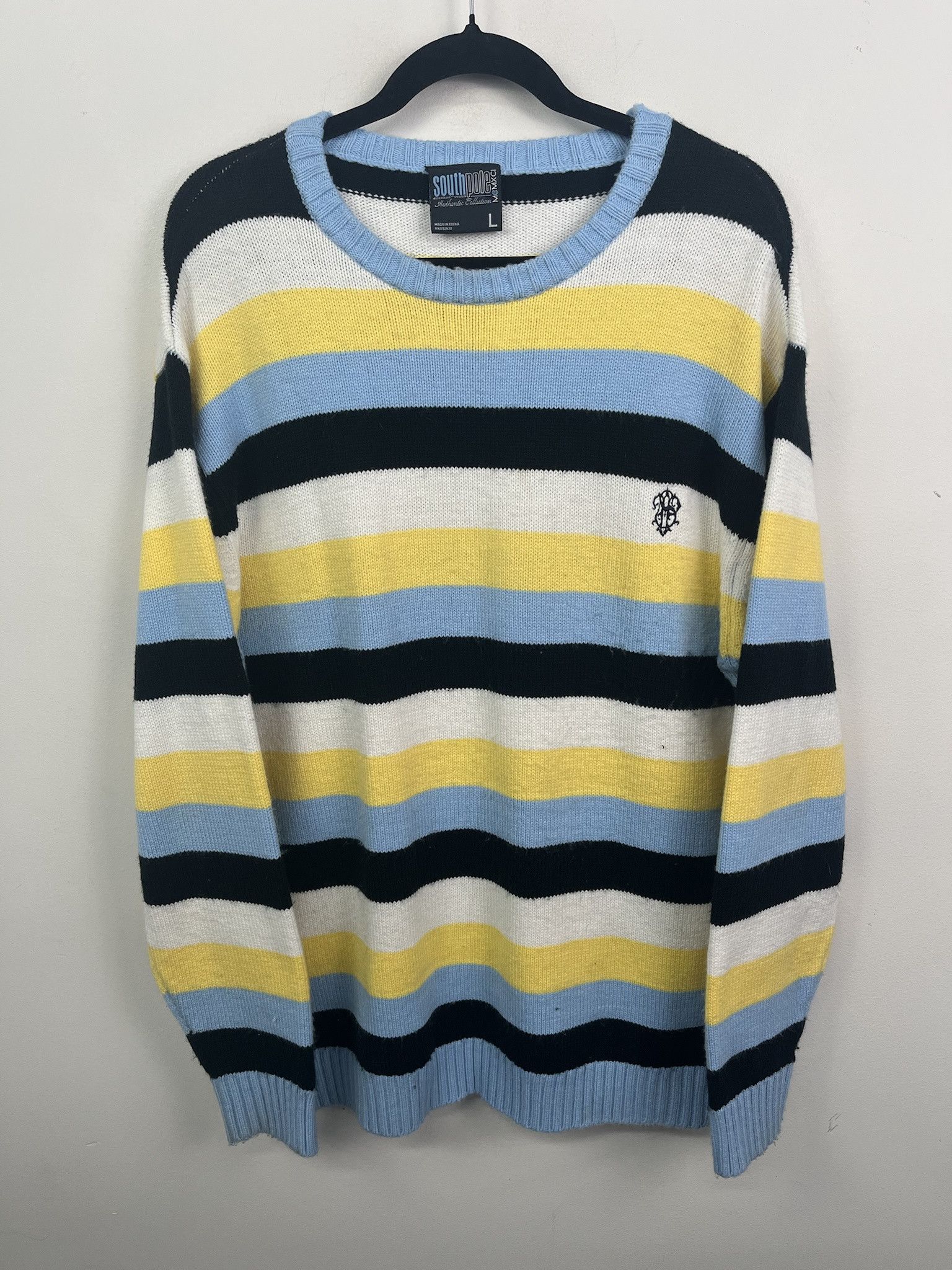 Southpole Vintage Knit Sweater Y2K Southpole Striped Knit Sweater Size XL Size US XL / EU 56 / 4 - 1 Thumbnail