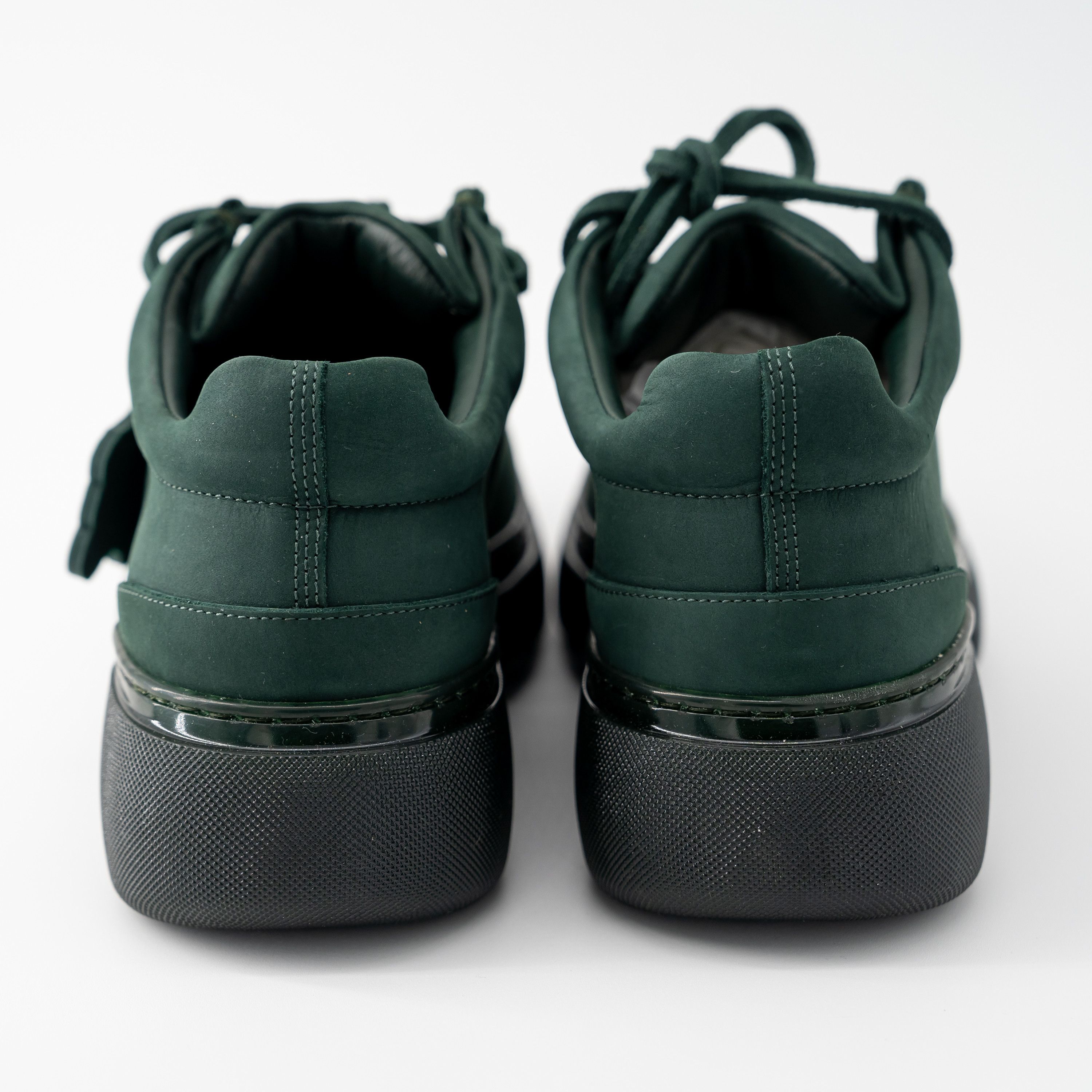Burberry size 39.5 / 9.5us Burberry Creeper Lace Up Vine Green Boots Size US 9.5 / IT 39.5 - 3 Thumbnail