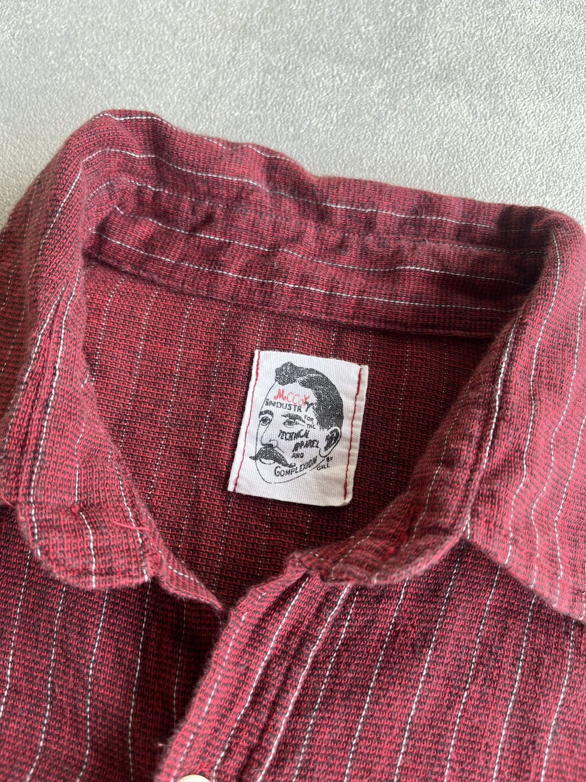 The Real McCoy's The Real McCoy Union Made Striped Wabash Shirt Size US XL / EU 56 / 4 - 5 Thumbnail