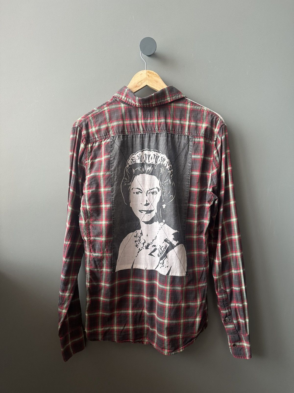 Pepe Jeans Pepe Jeans London Andy Warhol Queen Patchwork Check Shirt Size US M / EU 48-50 / 2 - 4 Thumbnail
