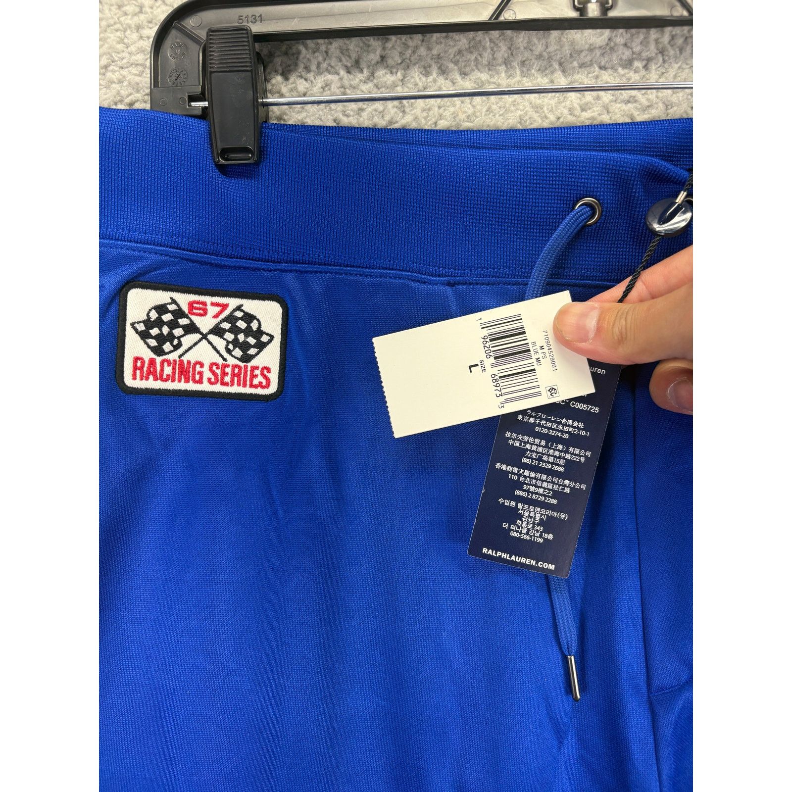 Ralph Lauren Ralph Lauren Polo 67 Racing Tracks Pants Mens Large Blue Red Size US 34 / EU 50 - 6 Thumbnail