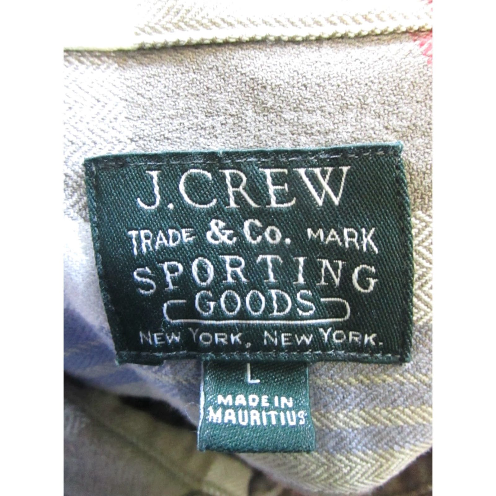 J.Crew J.Crew Shirt Mens Large Brown Cotton Flannel Button Up Size US L / EU 52-54 / 3 - 3 Thumbnail