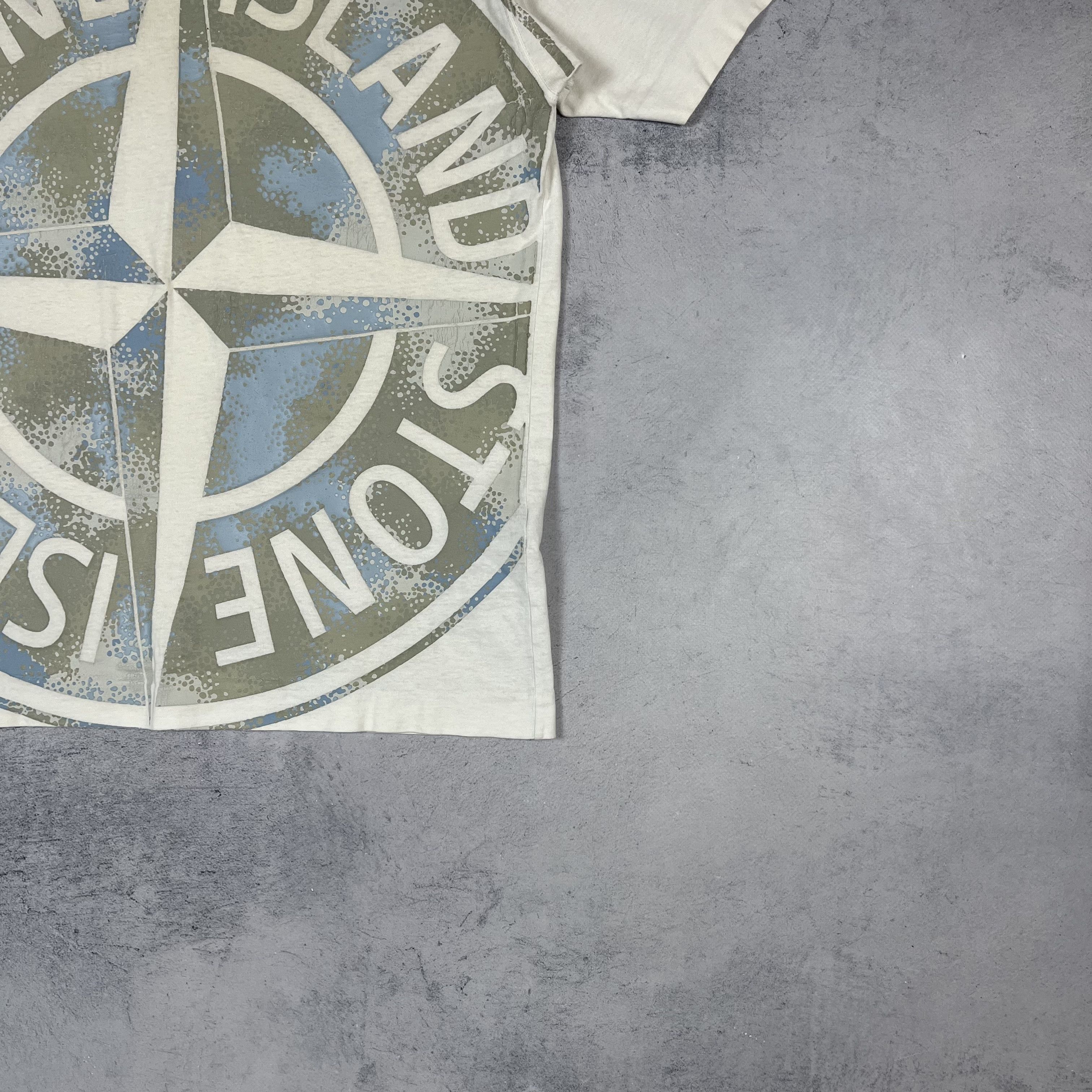 Stone Island Stone Island Desert Camo Big Logo T Shirt Size US S / EU 44-46 / 1 - 4 Thumbnail