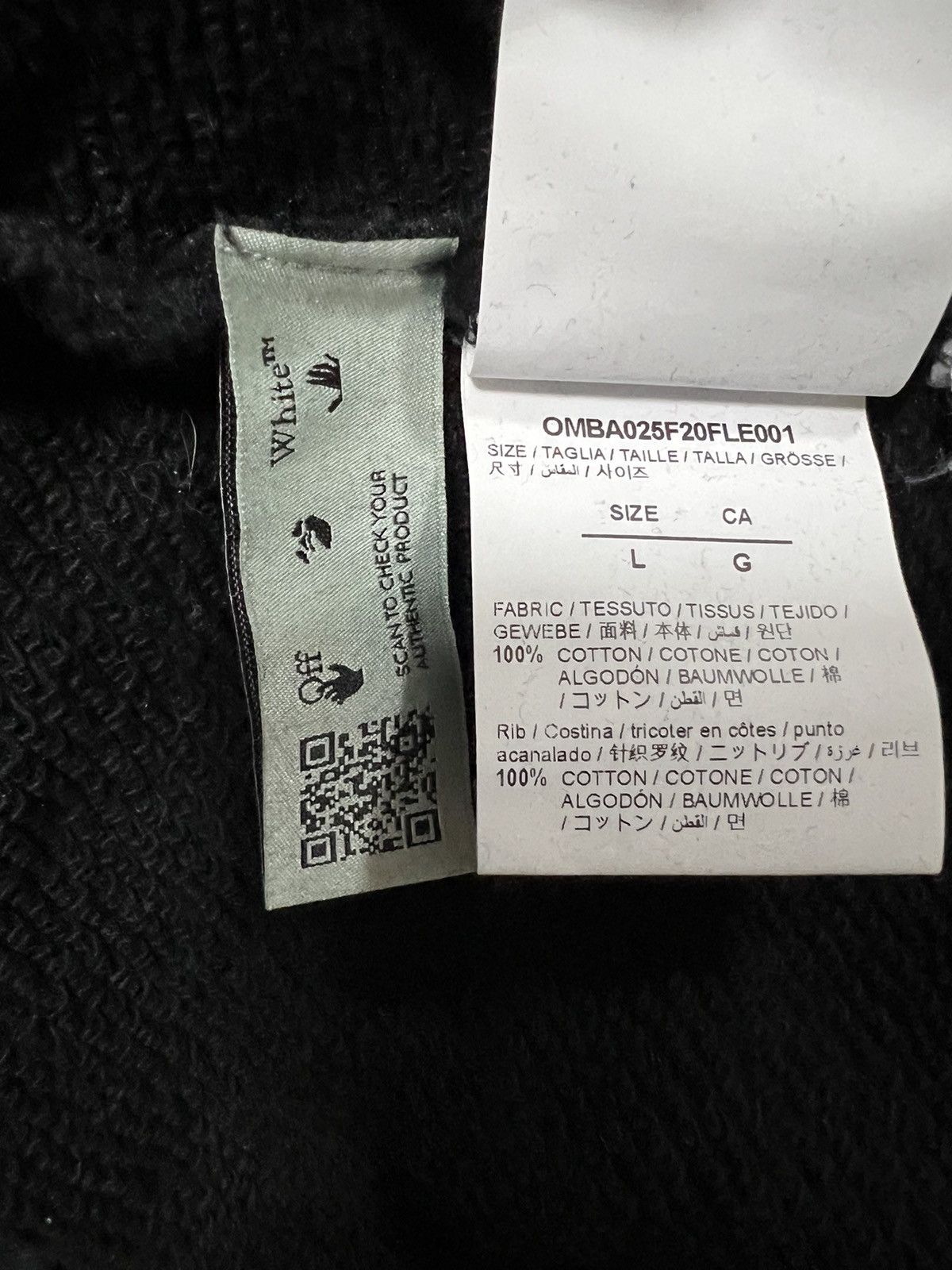 Off-White OFF-WHITE Diagonal Logo Sweatshirt Size US L / EU 52-54 / 3 - 6 Thumbnail