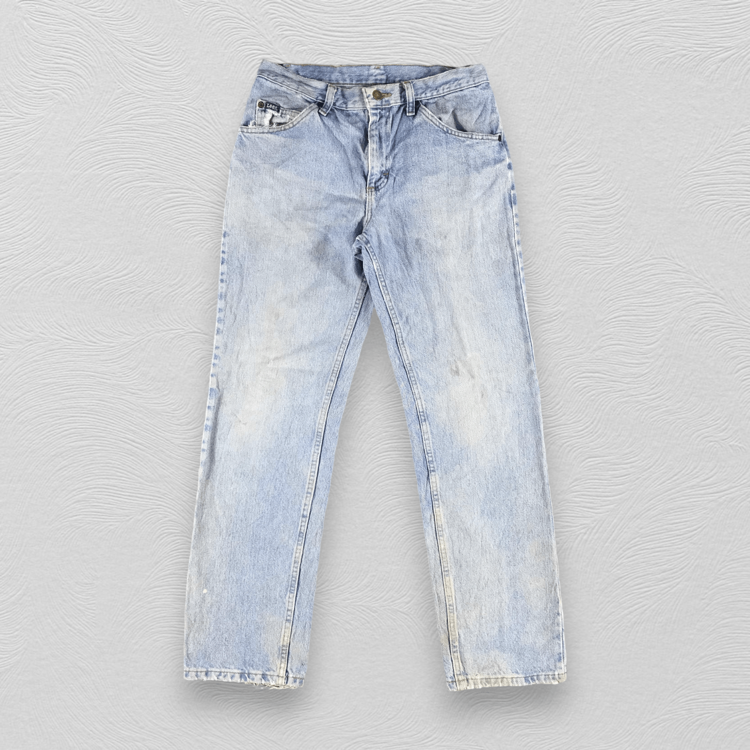 Lee Vintage Lee Jeans Medium Wash Denim KJ1119 Size US 31 - 1 Thumbnail