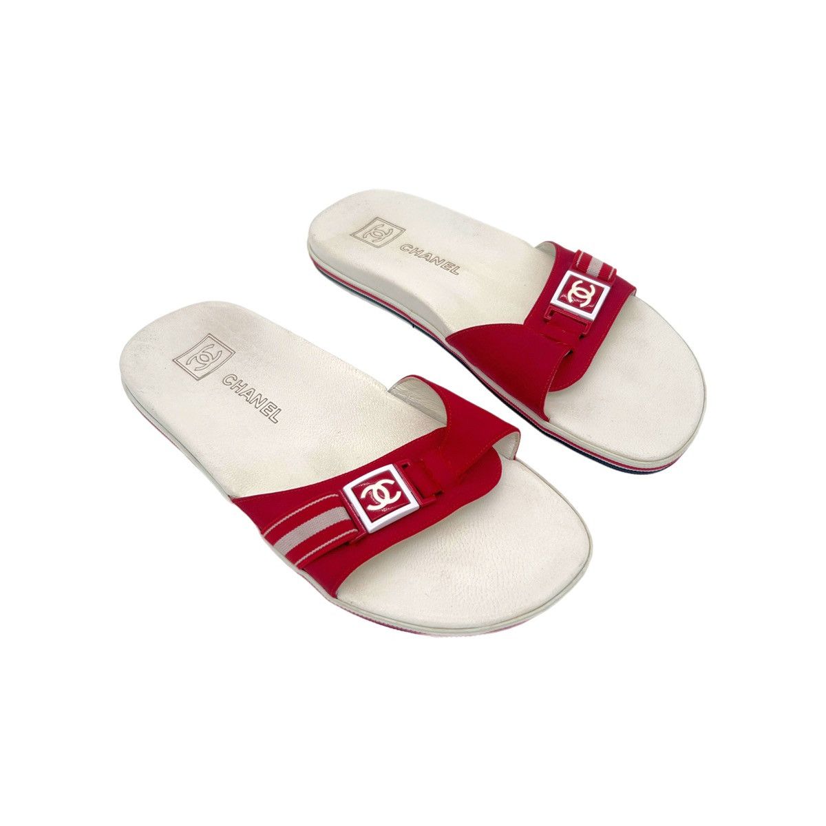 Chanel Vintage Chanel Slides (US 3) Size US 4 / IT 34 - 7 Thumbnail
