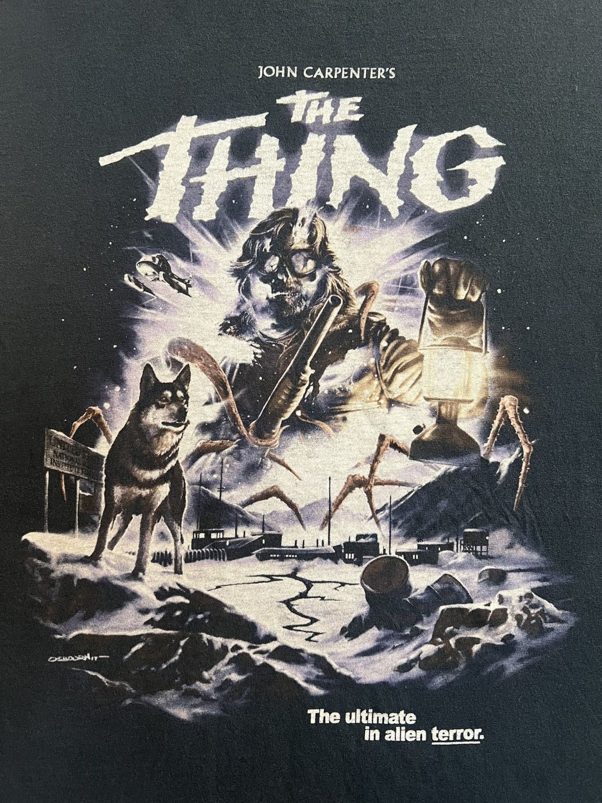 Other The Thing Horror Movie Graphic Tee 3XL Black Size US XXL / EU 58 / 5 - 2 Thumbnail