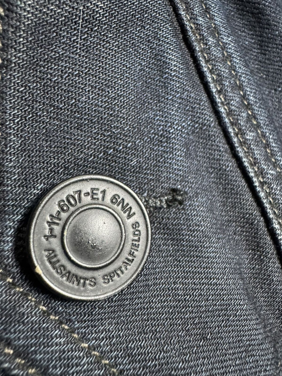 Allsaints Allsaints Denim Jacket Size M Size US M / EU 48-50 / 2 - 6 Thumbnail