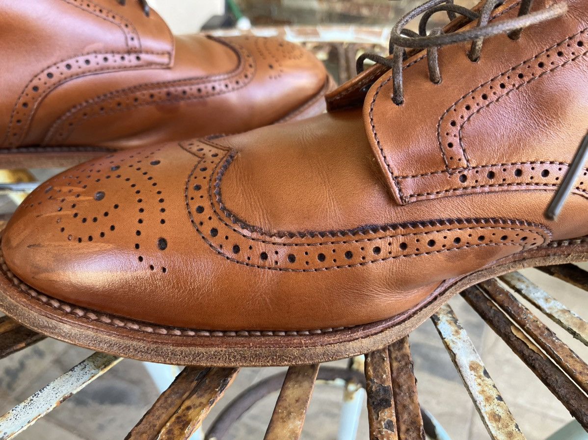 Alden Alden Men’s Brogue Shortwing 10.5B/D Men’s shoes Size US 10.5 / EU 43-44 - 5 Thumbnail