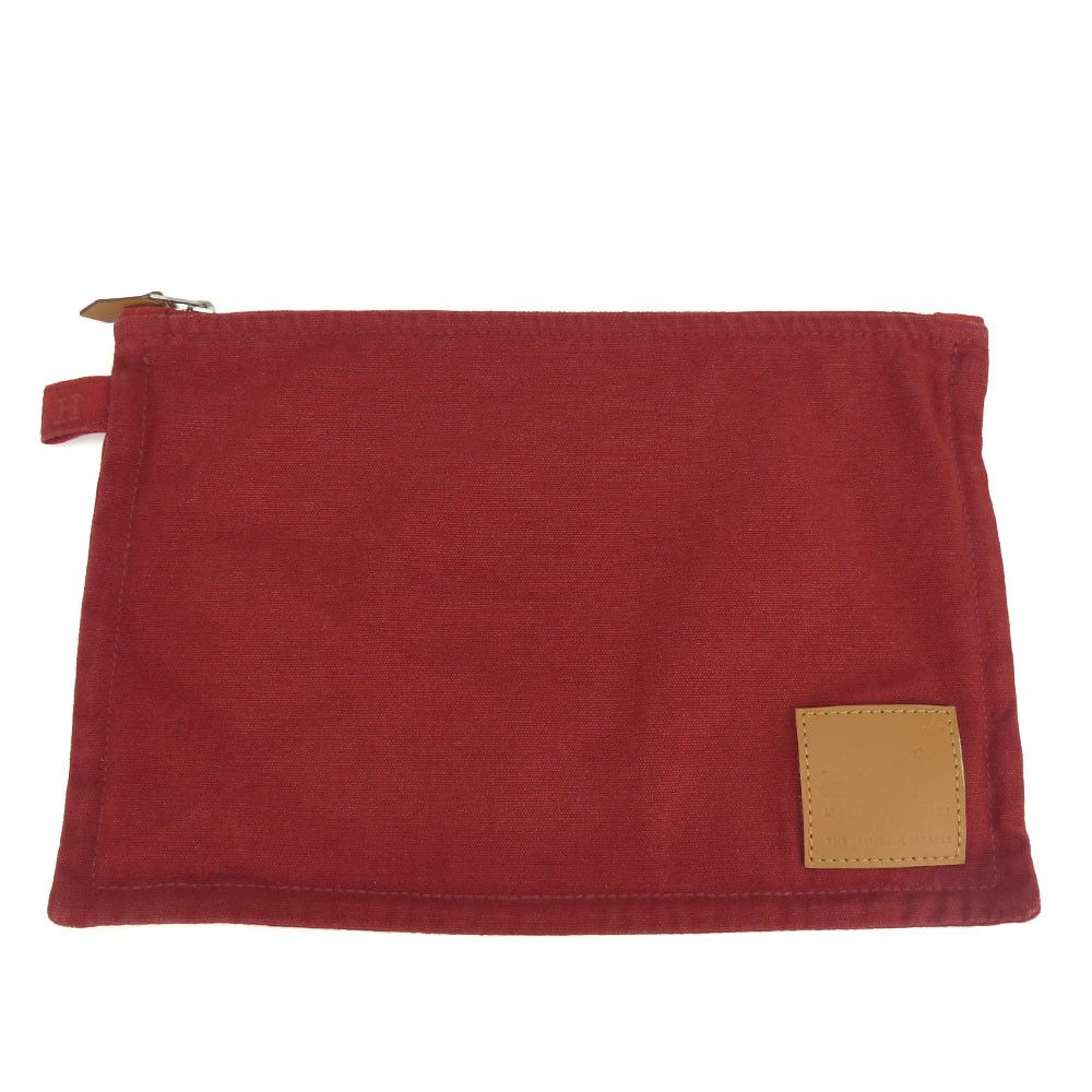 Hermes Hermes Bora Bora Cotton Leather Pouch Cotton Other DUTY FREE for USA