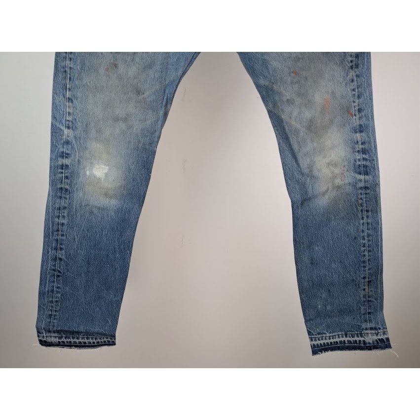 Gallery Dept. o1rshd1 Levi's 501 Reconstructed Denim Jeans in Indigo Blue Size US 35 - 4 Thumbnail