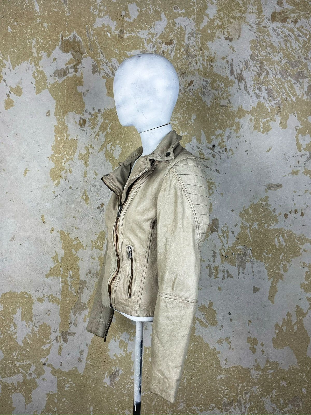 Muubaa Real Goat Leather Jacket Size S / US 4 / IT 40 - 2 Thumbnail