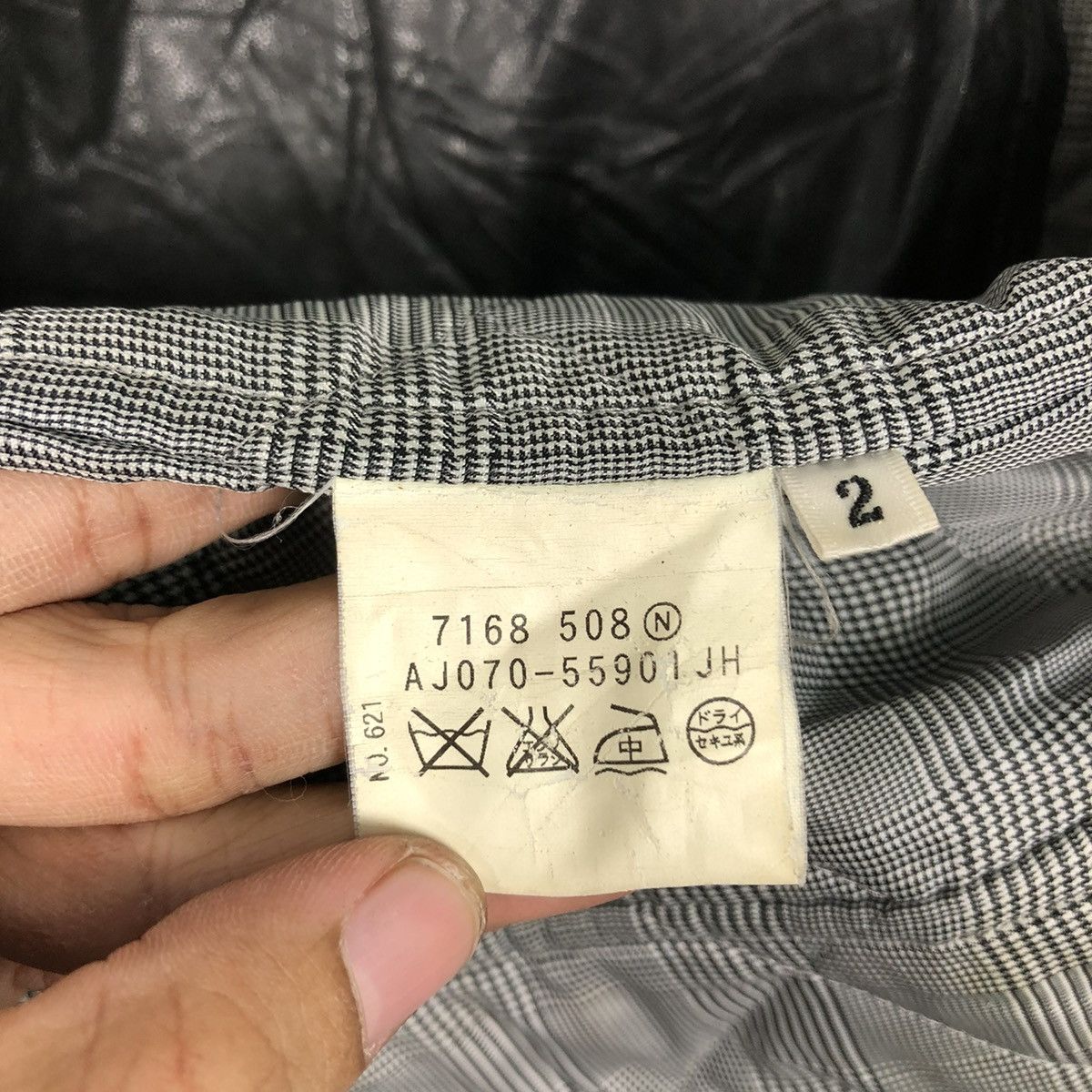 Japanese Brand 🔥VINTAGE BIKER LEATHER JACKET TAKEO KUKICHI ISSEY MIYAKE Size US M / EU 48-50 / 2 - 21 Thumbnail