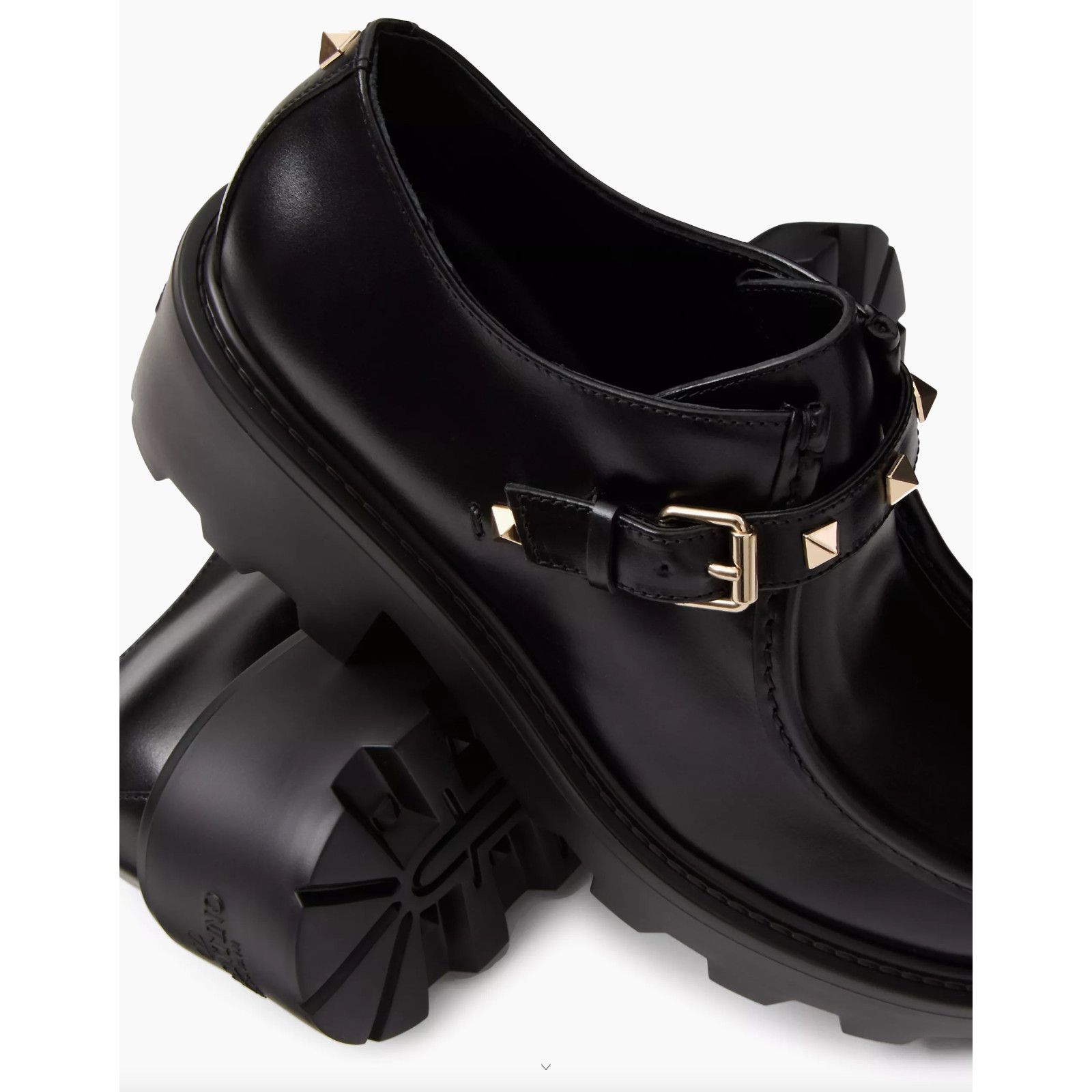 Valentino Valentino Garavani Rockstud 55mm Single Monk Black Size US 9 / IT 39 - 5 Thumbnail