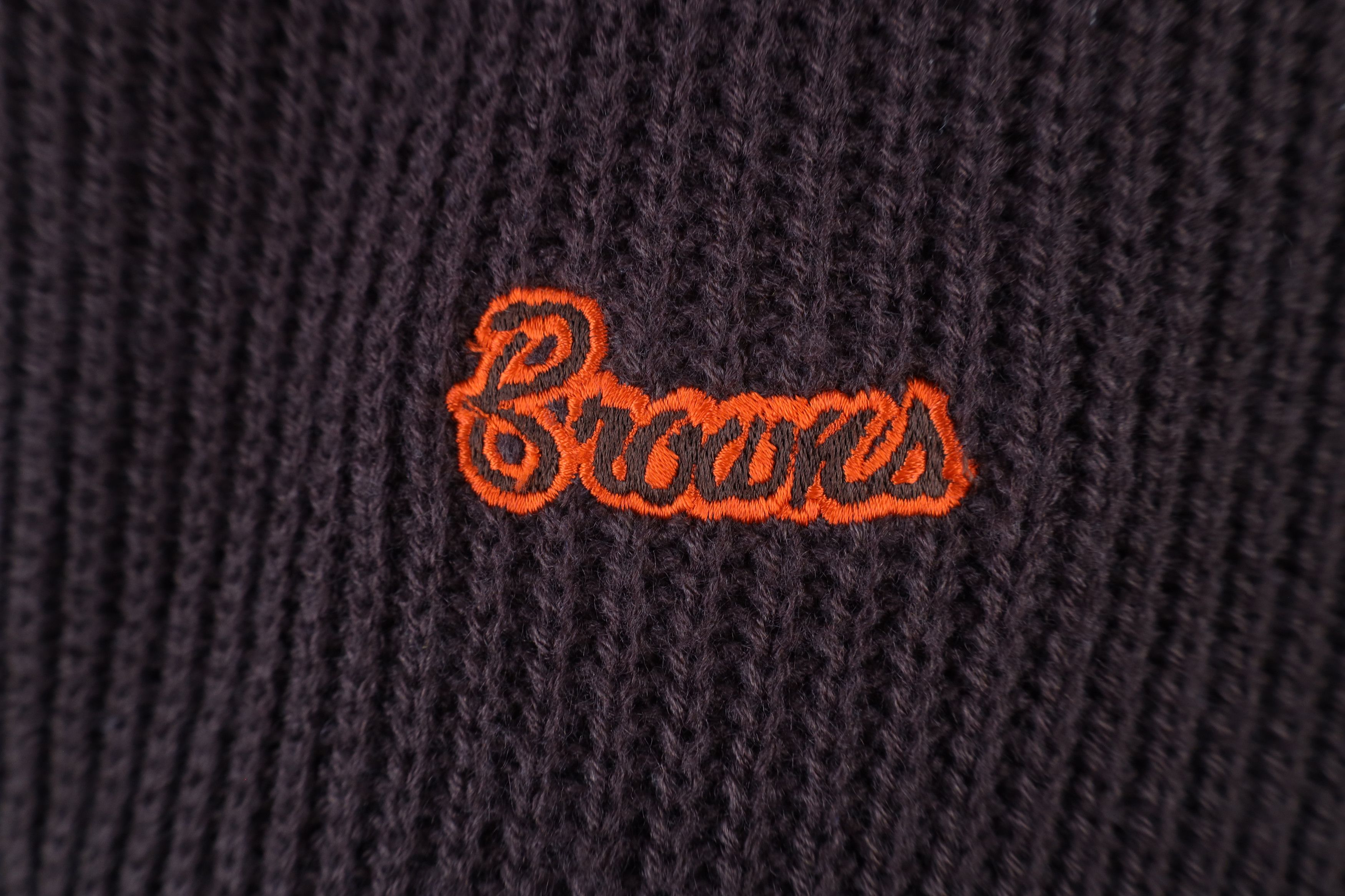 Vintage Vintage 70s 80s Cleveland Browns Football Knit Sweater USA Size US M / EU 48-50 / 2 - 4 Thumbnail