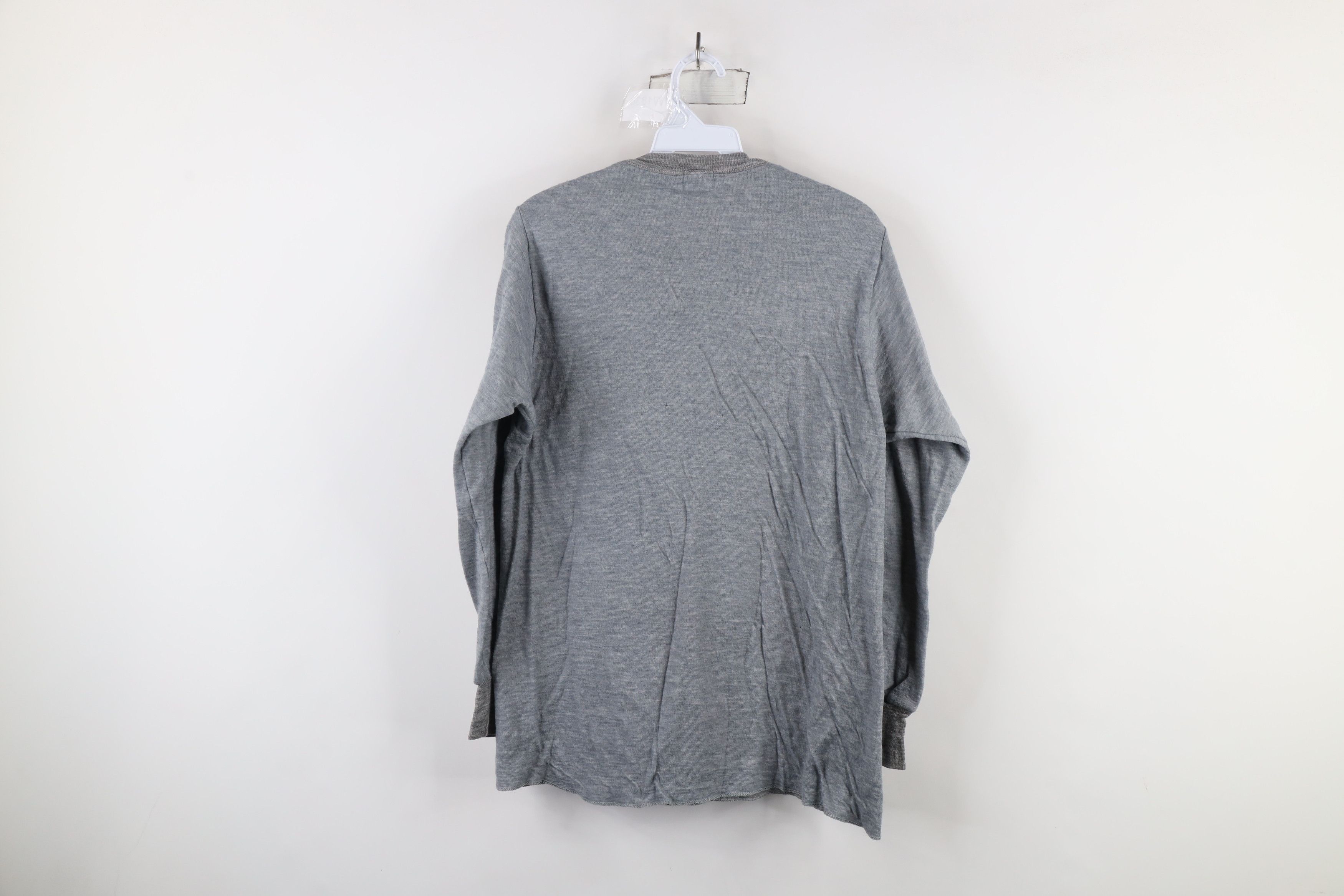 Vintage Vintage 70s Streetwear Blend Knit Long Sleeve T-Shirt USA Size US M / EU 48-50 / 2 - 9 Thumbnail