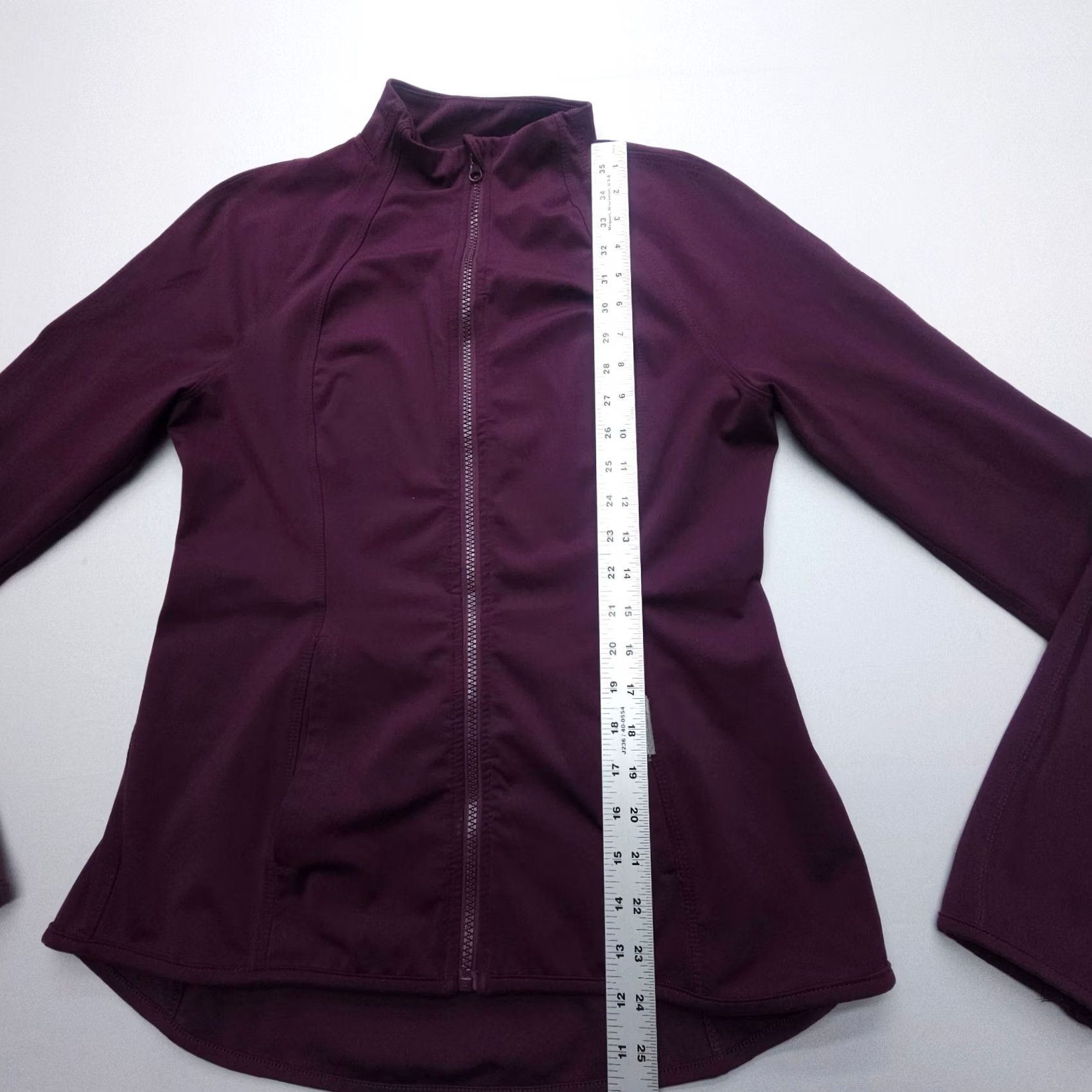 Vintage Yogalicious Active Full Zip Jacket Size Large Purple Stretch Yoga Hiking Running Jacket Womens Regular Size L / US 10 / IT 46 - 6 Thumbnail