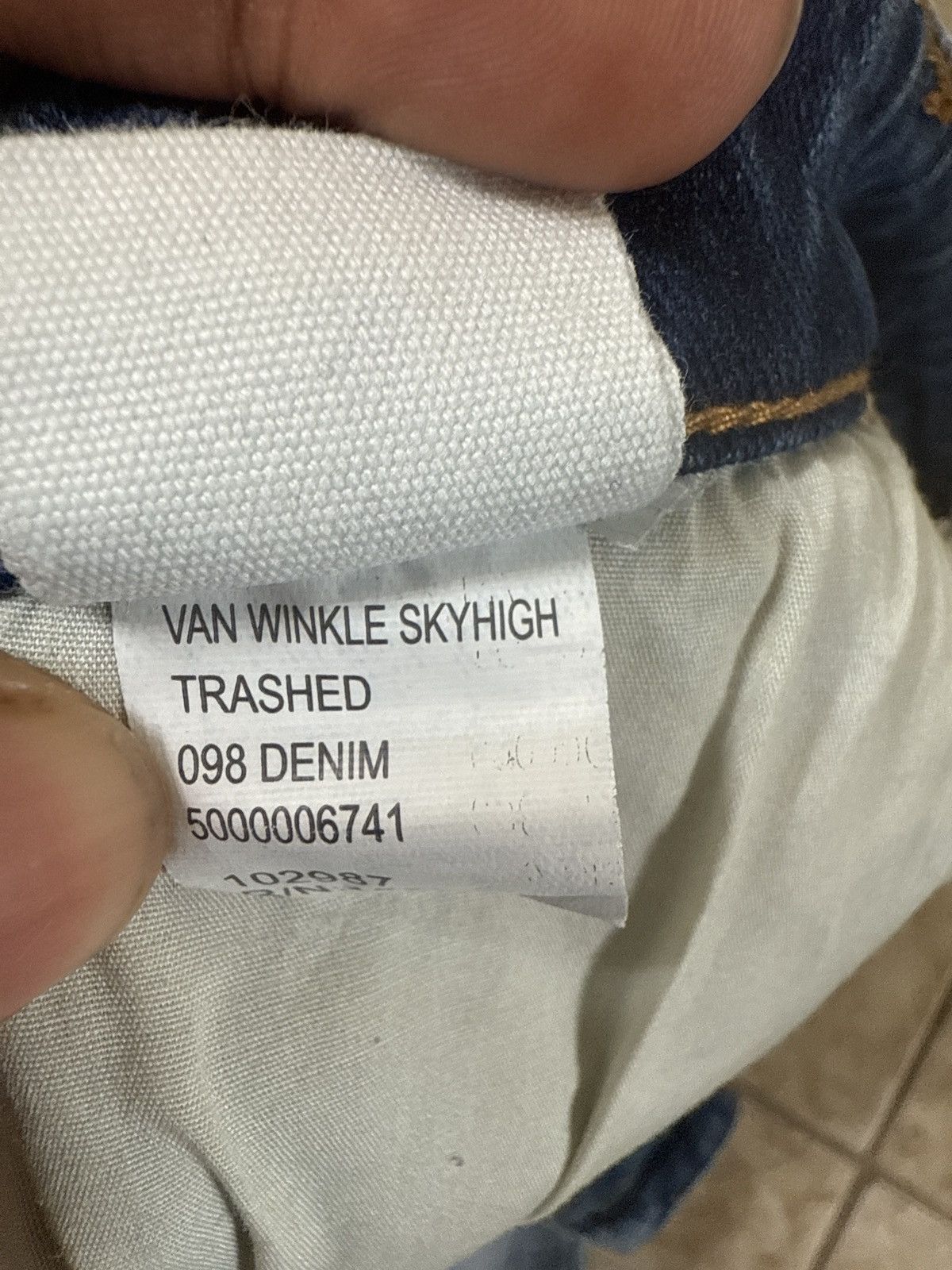 Ksubi Ksubi van winkle skyhigh trashed Size US 30 / EU 46 - 2 Thumbnail