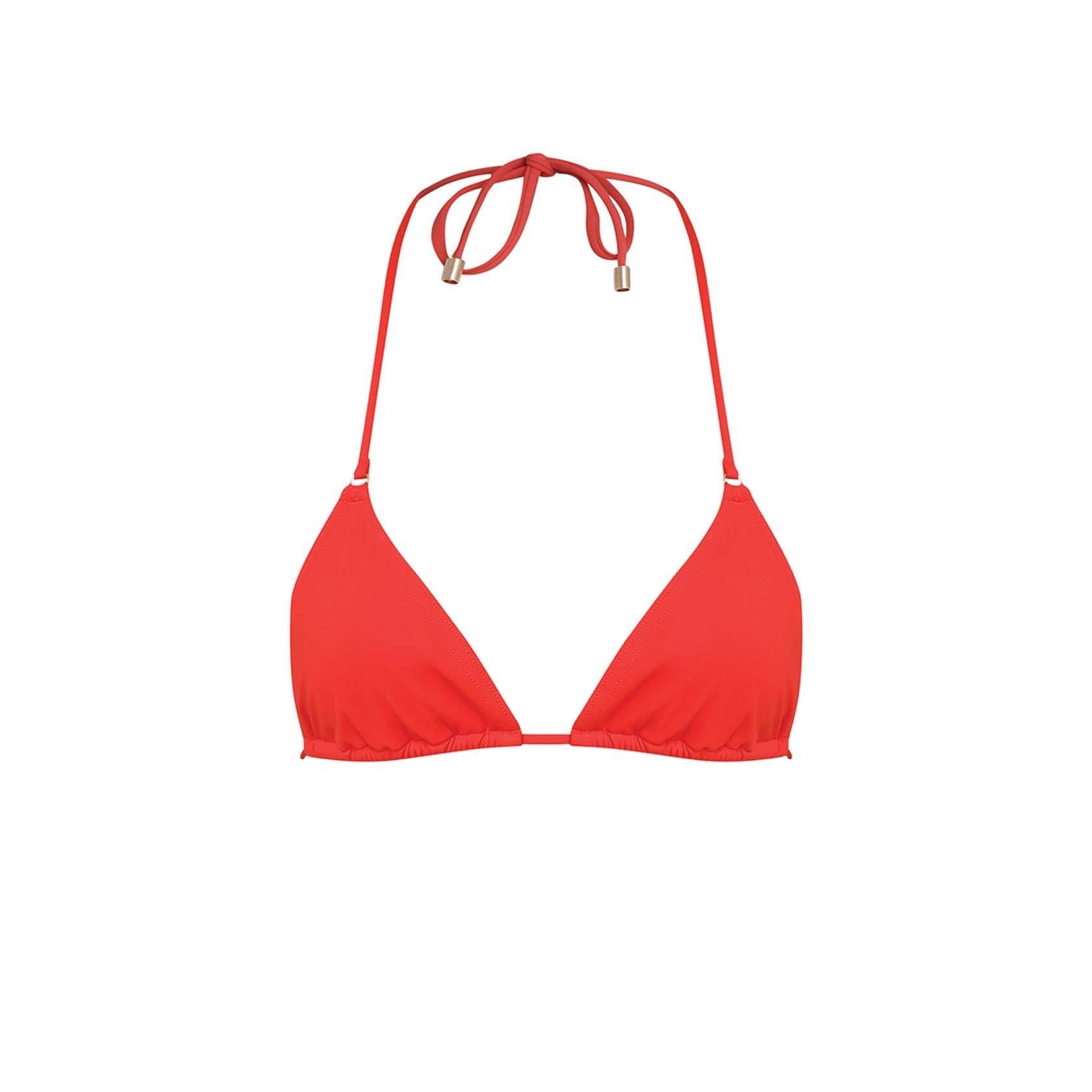 Zimmermann oc11z0725 Size: 4 / Triangle Bikini Top in Red Size ONE SIZE - 1 Thumbnail
