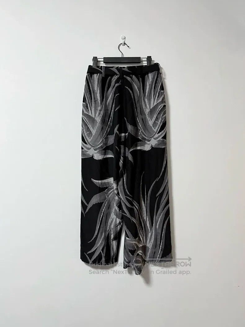 Yohji Yamamoto Yohji Yamamoto size 1 Cropped Silk Floral Wide Leg Kendo Pa Size US 28 / EU 44 - 2 Thumbnail