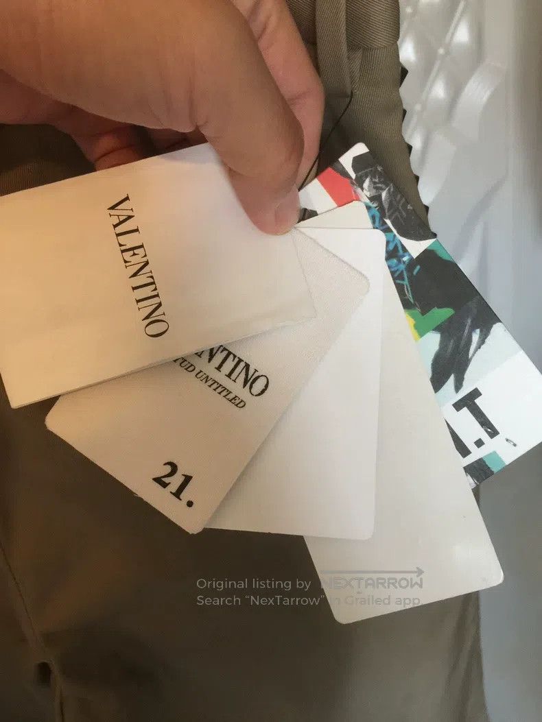 Valentino Valentino khaki pants Size US 32 / EU 48 - 8 Thumbnail