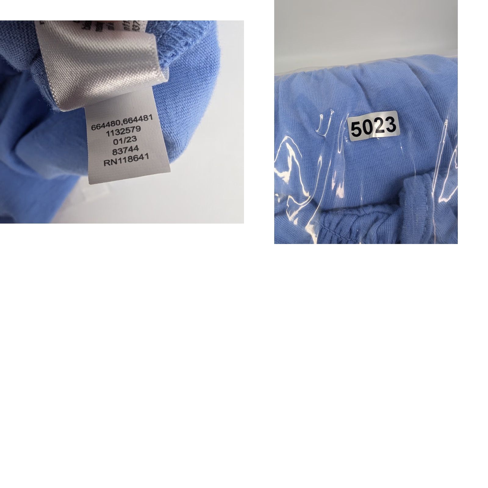 Vintage Lane Bryant Women's Blouse Shirt V-Neck Flutter Sleeve Smocked Peplum Top Size 26/28 Blue) Size 4XL / US 24-26 - 8 Thumbnail