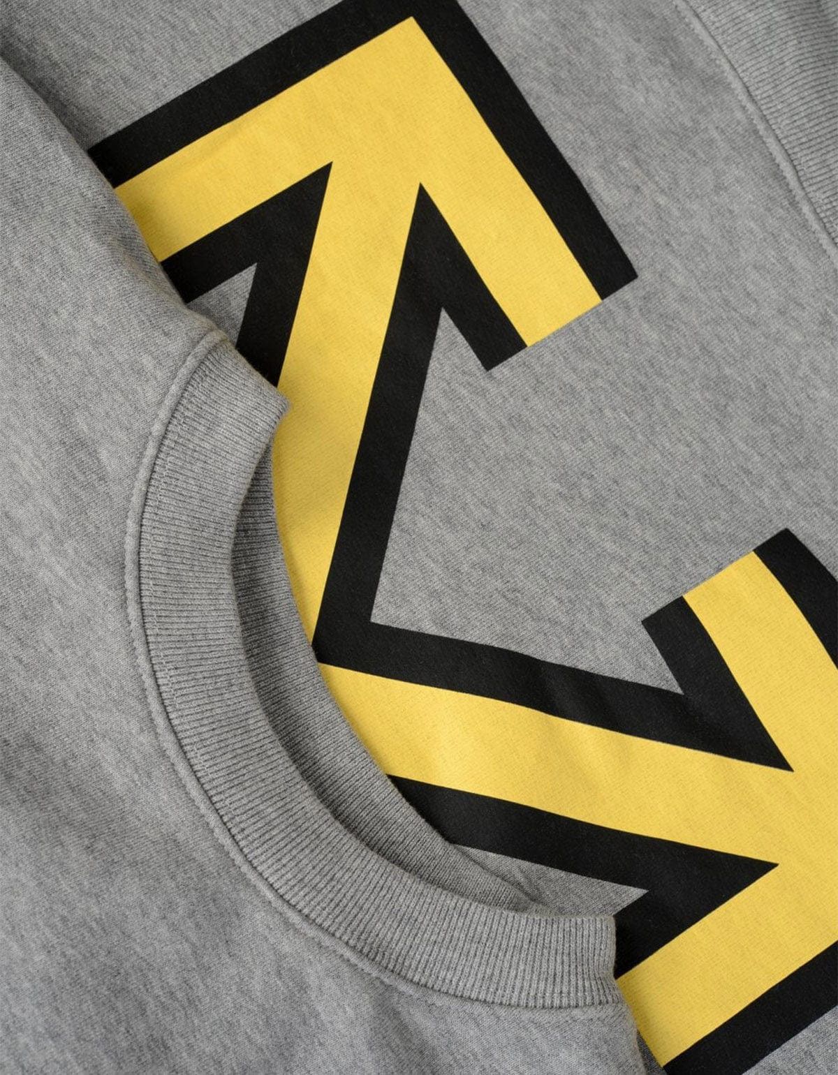 Off-White Off-White Grey Arrows Print Sweatshirt Size US XXL / EU 58 / 5 - 5 Thumbnail