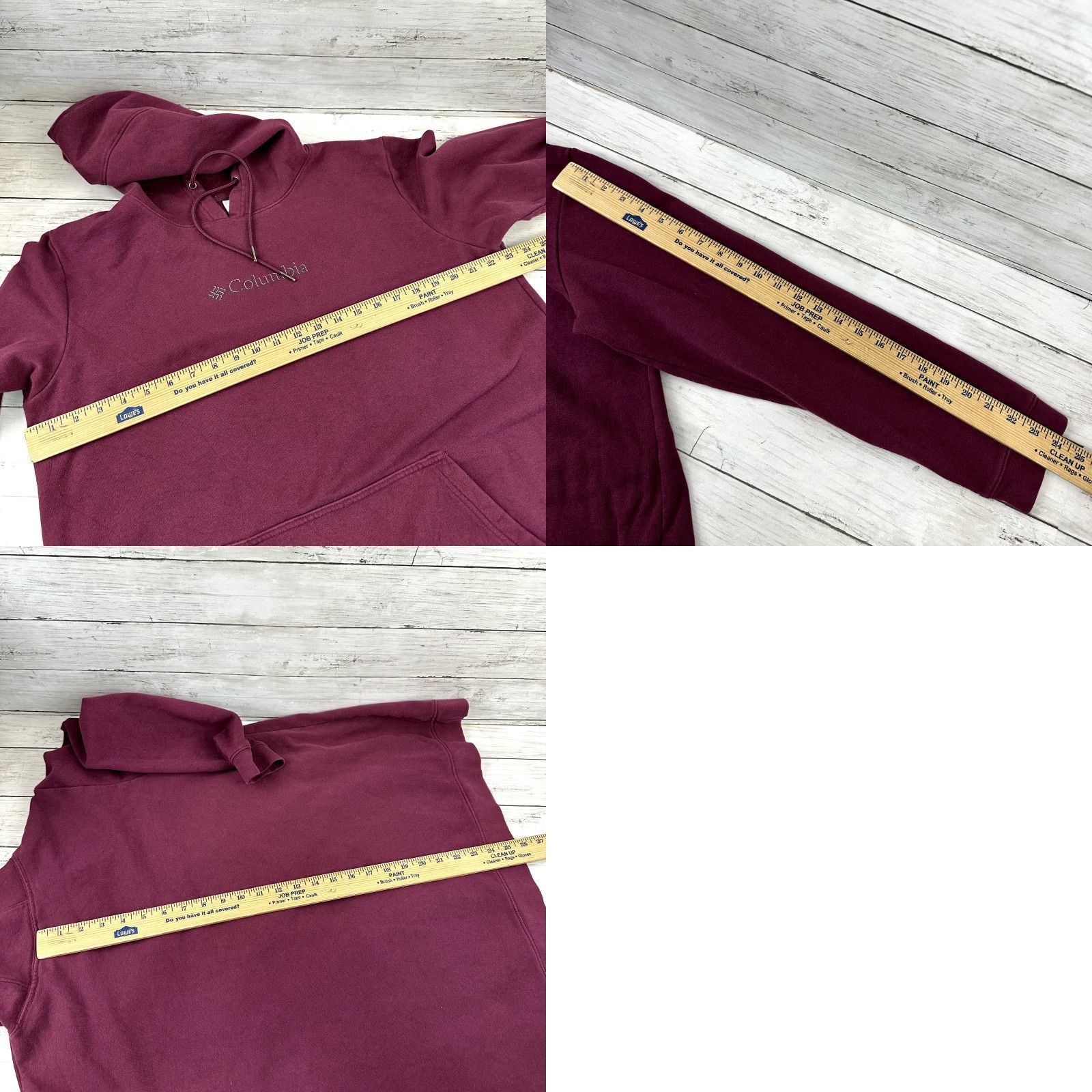 Logo 7 Columbia Hoodie Pullover Womens XL Purple logo Pockets Hood Size XL / US 12-14 / IT 48-50 - 8 Thumbnail