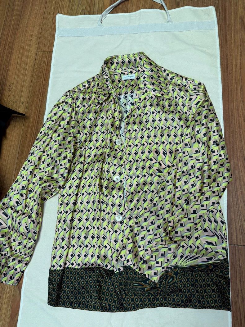 Dries Van Noten Dries Van Noten Stylish Printed Shirt Size US M / EU 48-50 / 2 - 1 Thumbnail