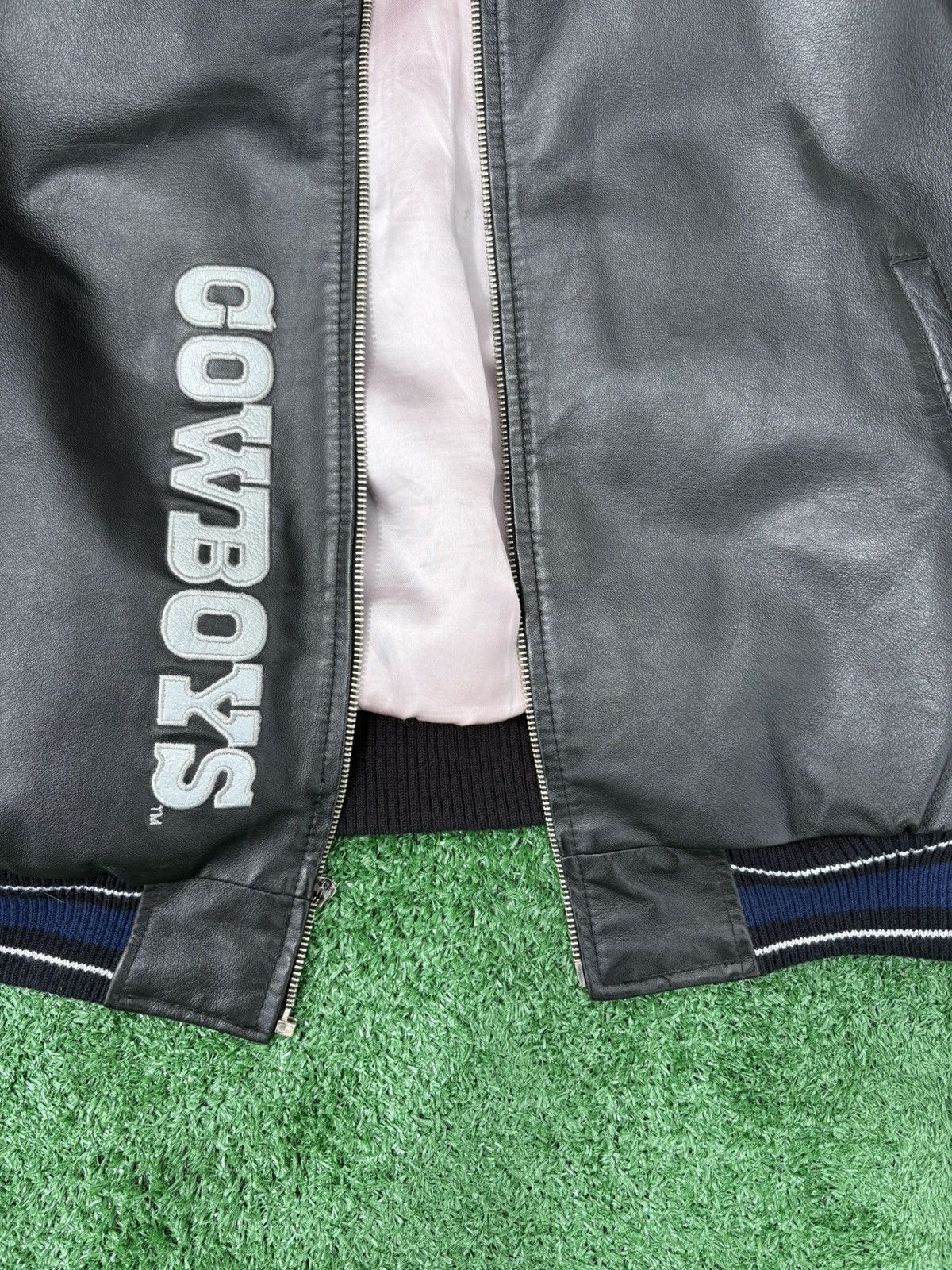 G-III Vintage Dallas Cowboys G-III Carl Banks Leather Jacket Size US XL / EU 56 / 4 - 5 Thumbnail