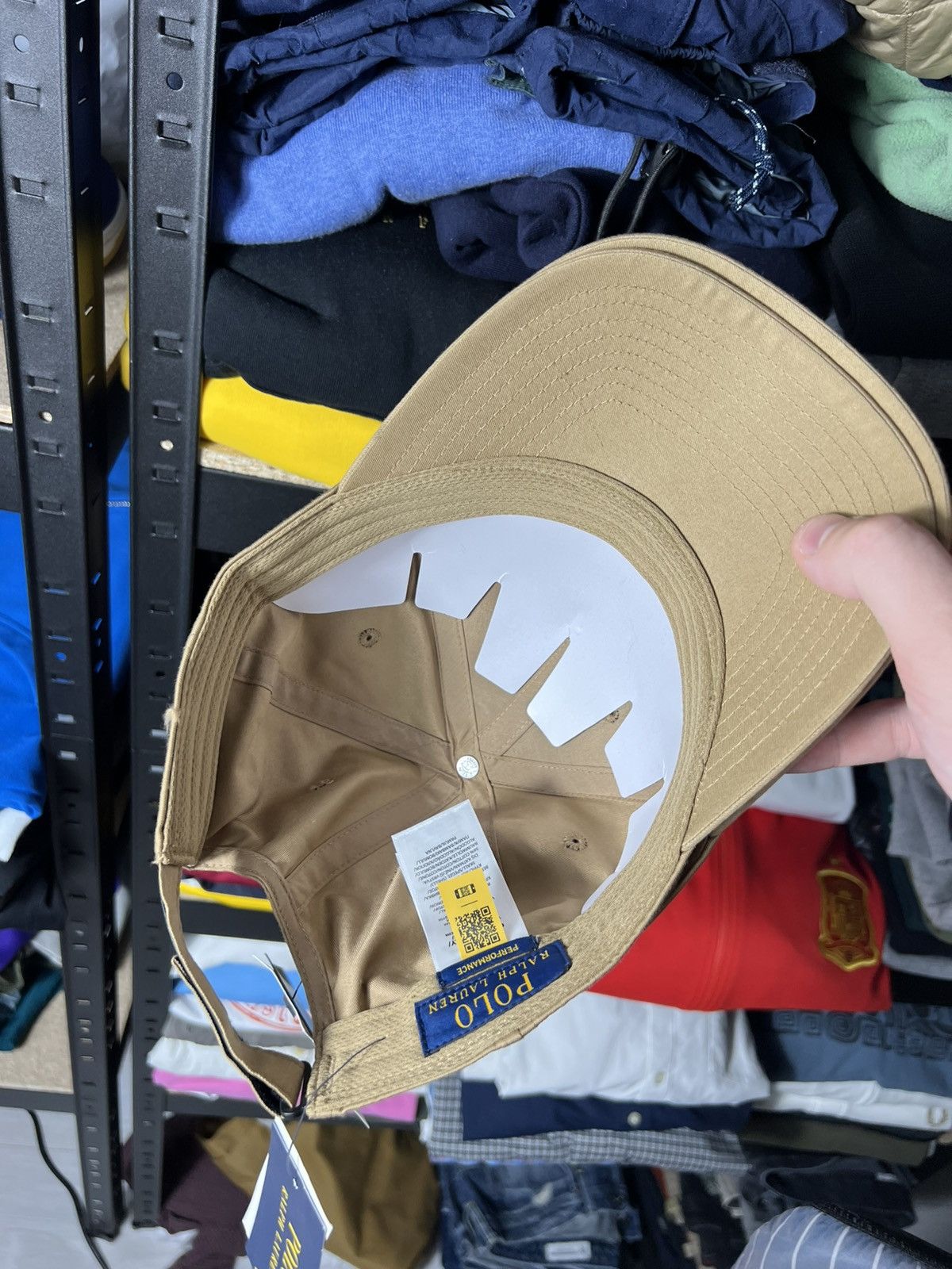 Polo Ralph Lauren 🔥 NWT Polo Ralph Lauren Cap — Beige (One Size) Size ONE SIZE - 8 Thumbnail
