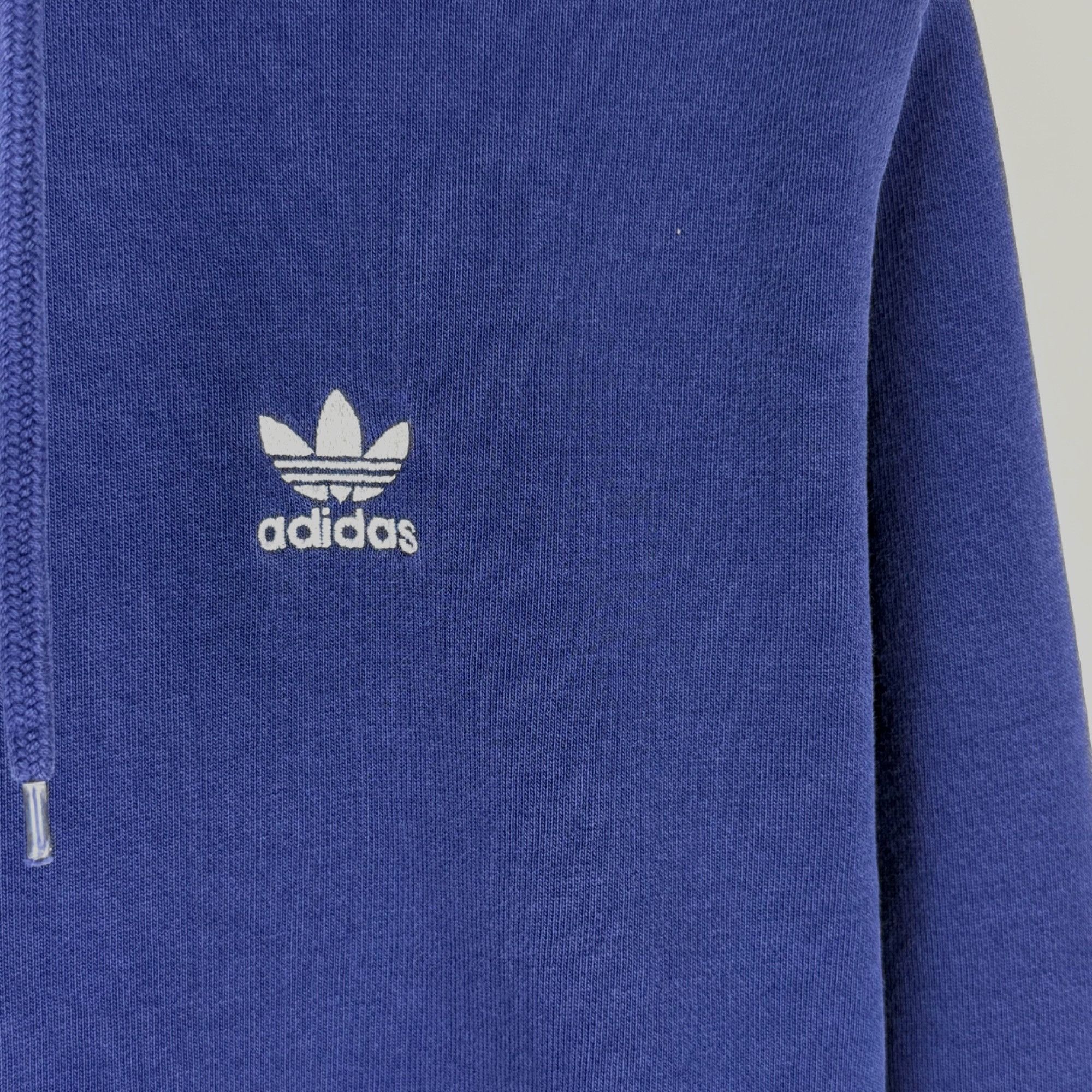 Adidas Adidas Essentials Trefoil Men's Pullover Hoodie Blue Size S Size US S / EU 44-46 / 1 - 2 Thumbnail