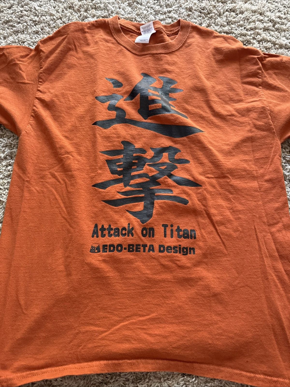 Other Attack On Titan Edo-Beta Design Japanese T-Shirt Size US L / EU 52-54 / 3 - 1 Thumbnail