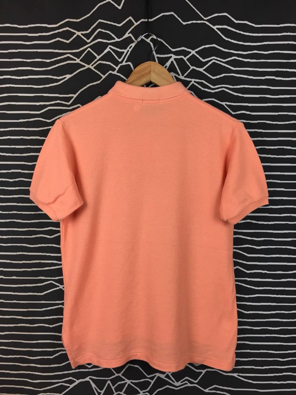 Ralph Lauren Vtg Ralph Lauren Small Pony Logo Peach Coral Pique Polo Tee Size US S / EU 44-46 / 1 - 5 Thumbnail