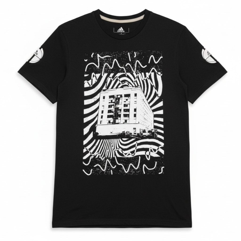 Adidas Adidas 747 Warehouse Street Los Angeles 2018 Mens M T-Shirt Size US M / EU 48-50 / 2 - 1 Thumbnail
