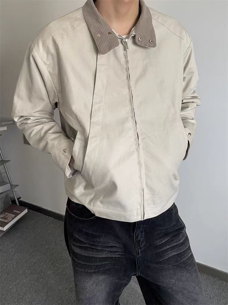 Japanese Brand × Vintage Vintage Lapel Baseball Jersey Short Jacket Size US L / EU 52-54 / 3 - 4 Thumbnail