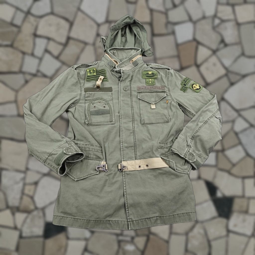 Alpha Industries Alpha Industries Medium 50th Anniversary OG-107 Sateen Cold Weather Field Coat M Size US M / EU 48-50 / 2 - 1 Thumbnail