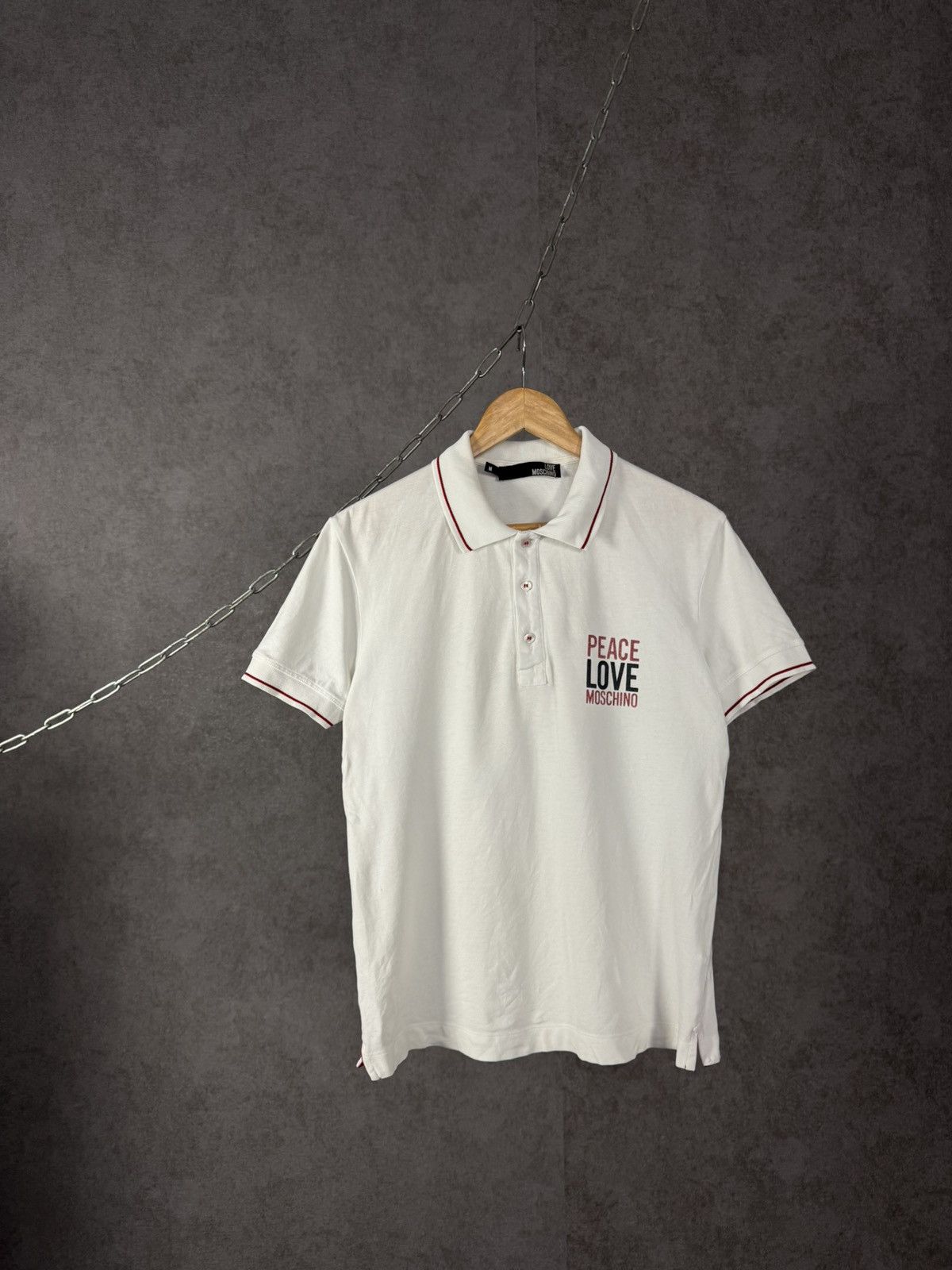 Designer × Moschino Love Moschino luxury designer polo tee Size US S / EU 44-46 / 1 - 1 Thumbnail