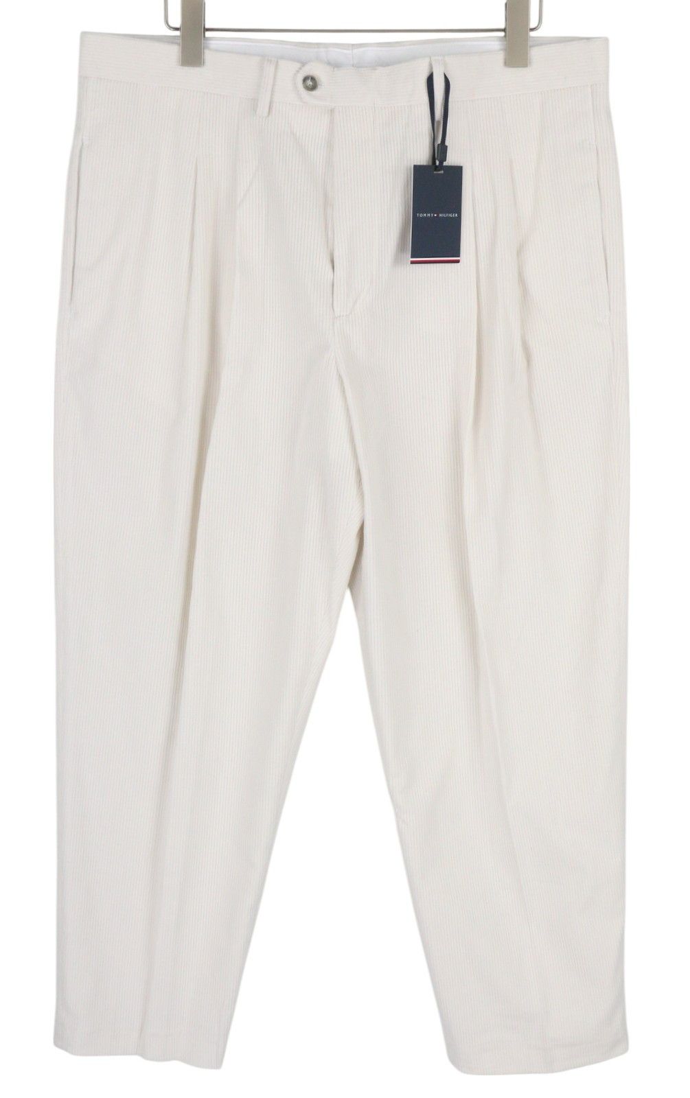 Tommy Hilfiger ROCK VELVET LARDINI W38 Corduroy Pleated Leg Trousers 85359 Size US 38 / EU 54 - 1 Thumbnail